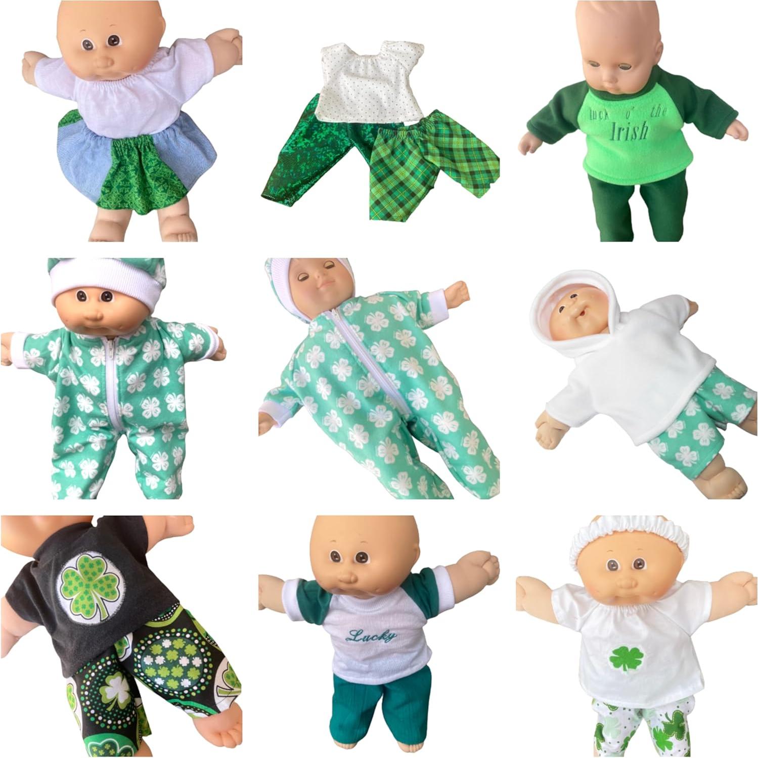 Conjunto Blusa Corta y Pantalones Cortos para Muñeca 16"