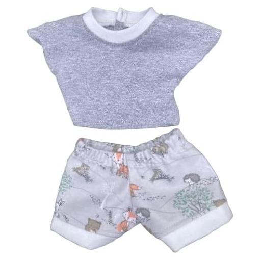 Camiseta y Pantalones Cortos para Muñecas Cabbage Patch 30 cm