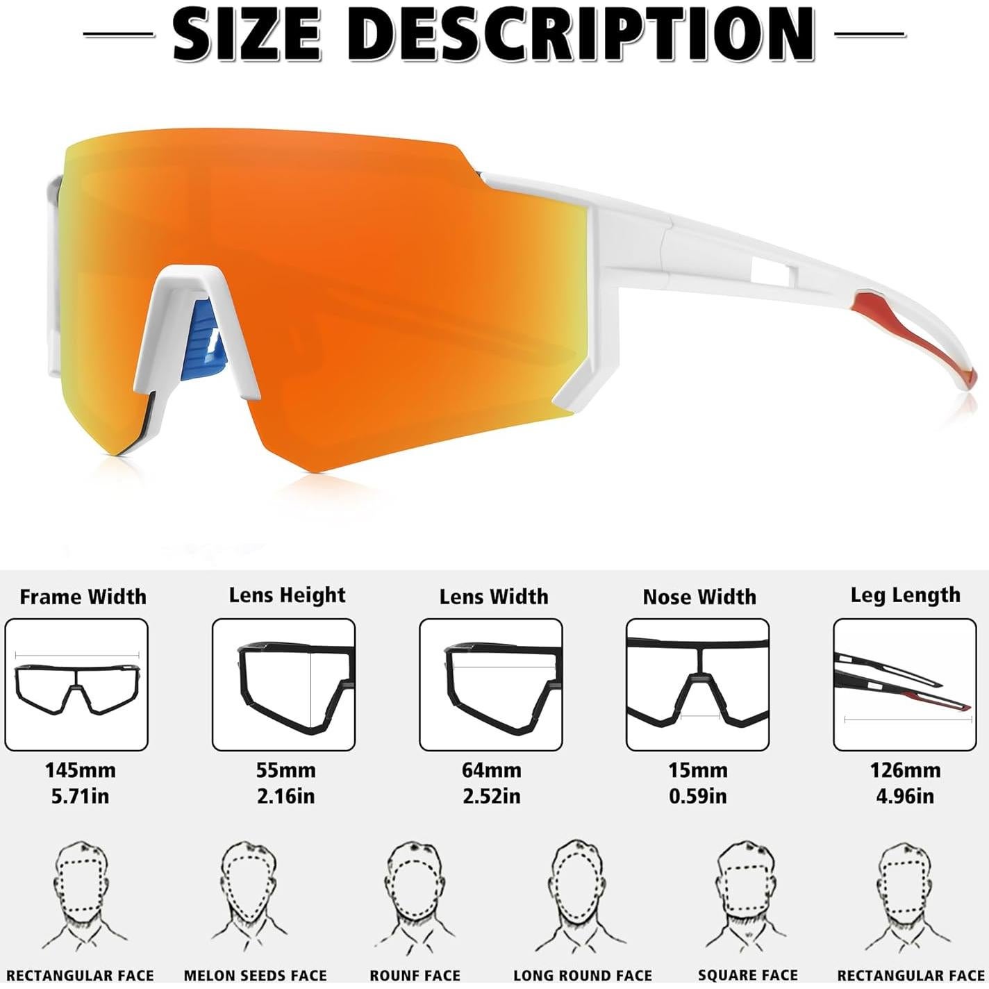 Gafas de sol polarizadas STORYCOAST UV400 para deportes