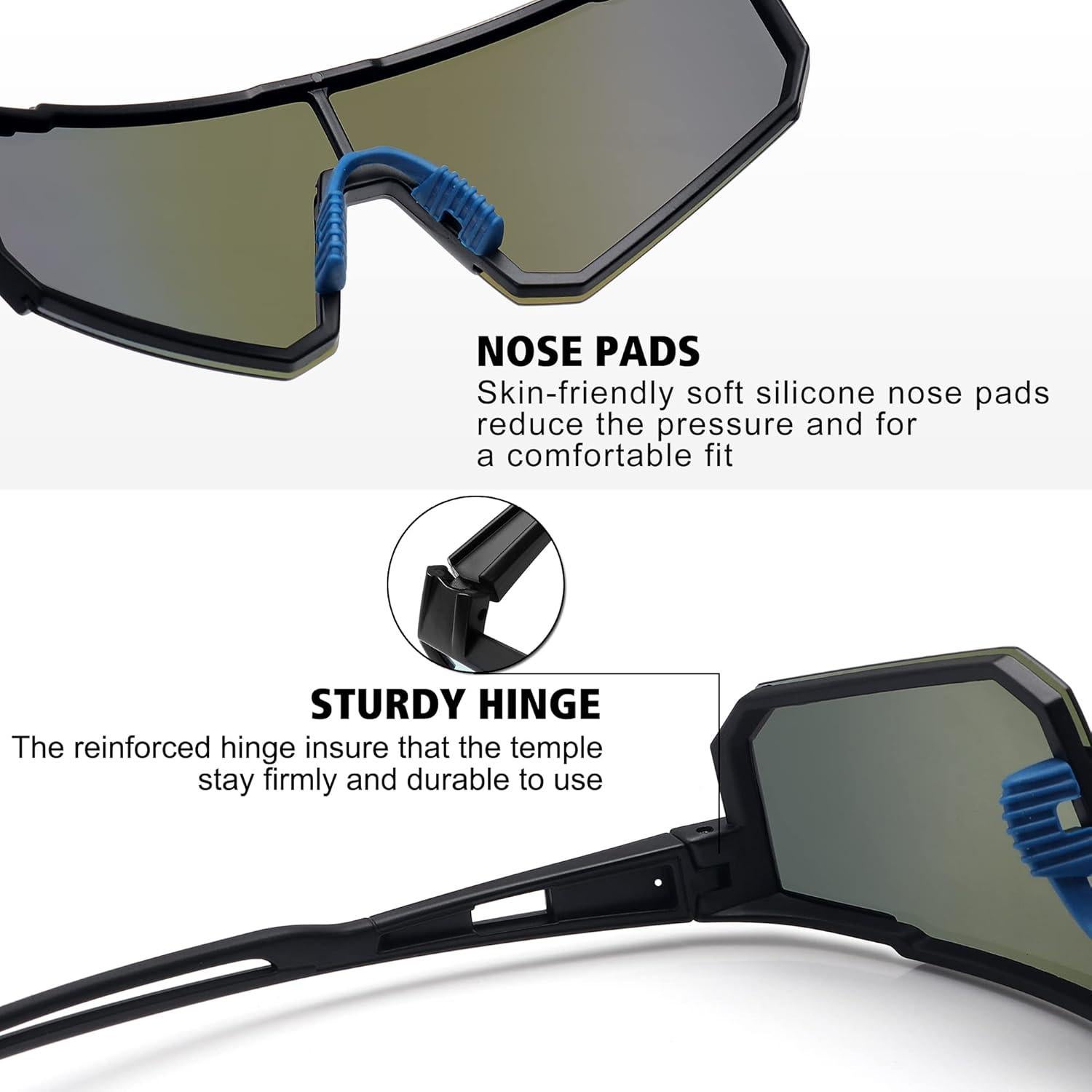 Gafas de sol polarizadas STORYCOAST para deportes UV400