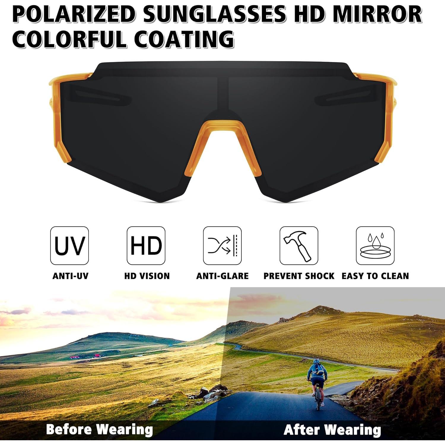 Gafas de sol polarizadas STORYCOAST para deportes UV400