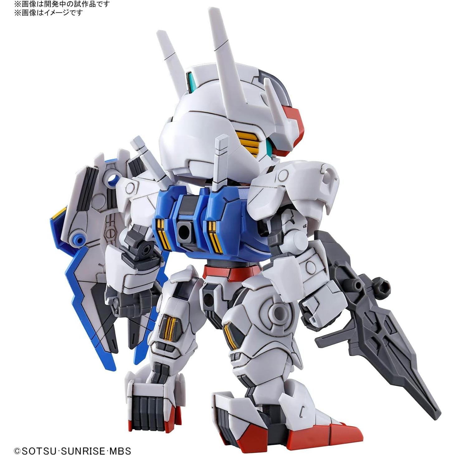 Kit de Modelo Gundam Aerial #19 Bandai Spirits SD EX-Standard