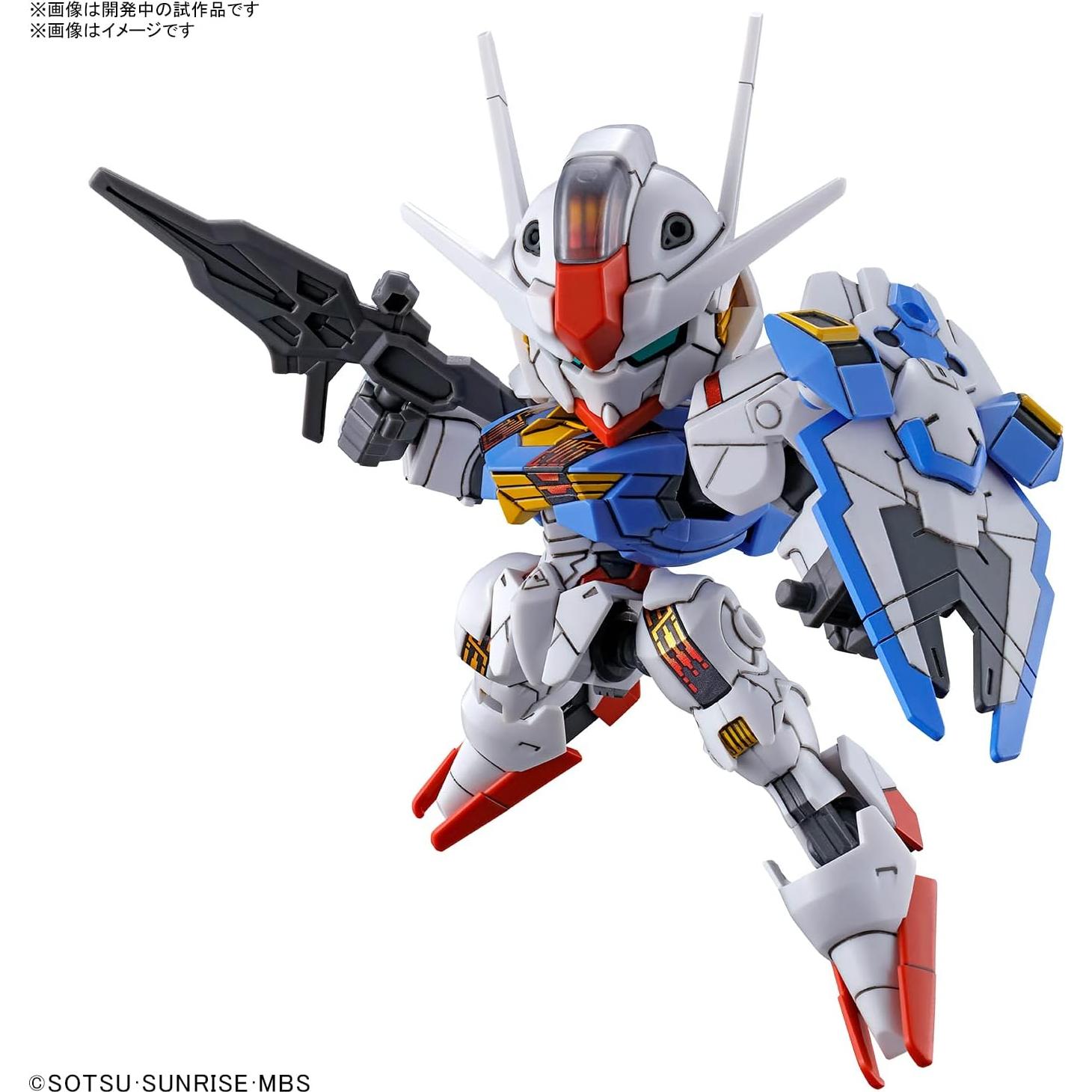 Kit de Modelo Gundam Aerial #19 Bandai Spirits SD EX-Standard