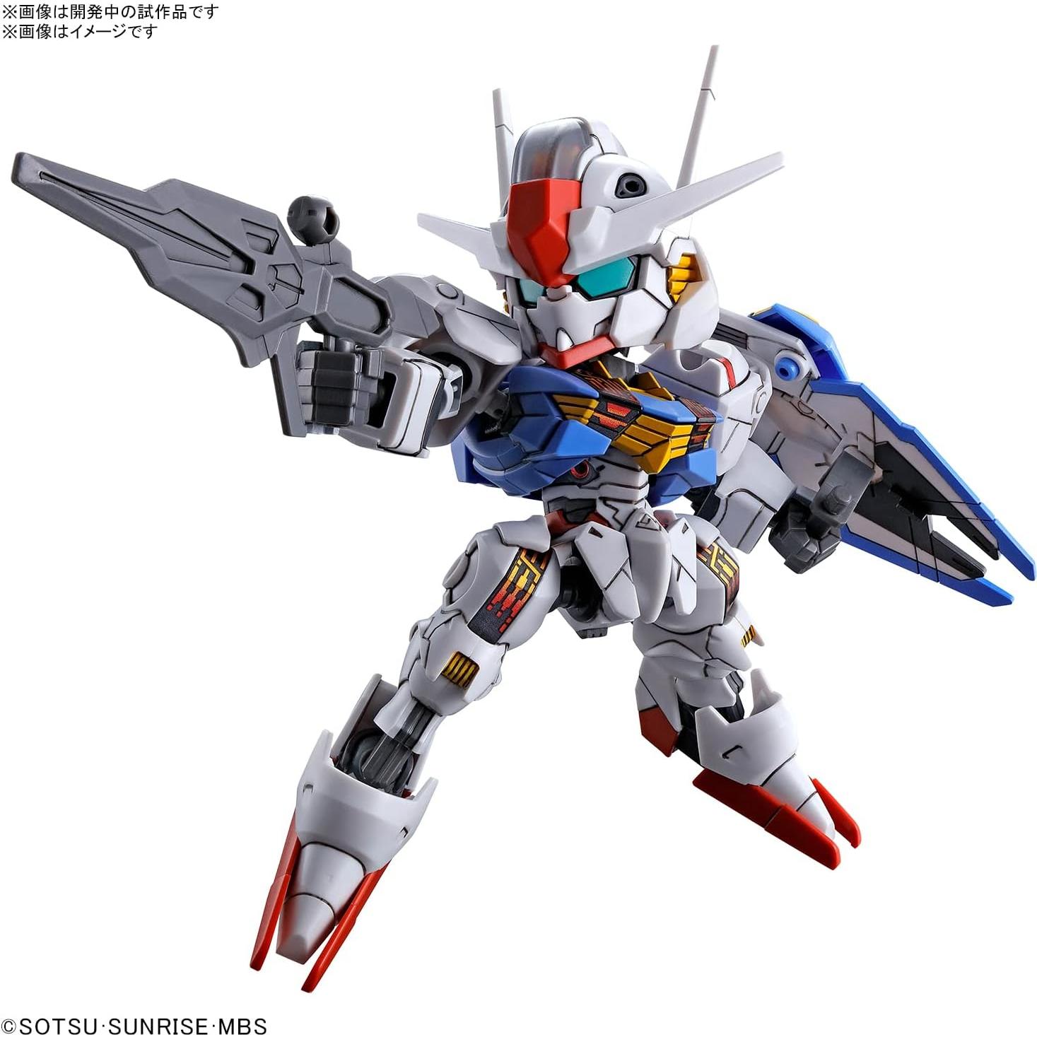 Kit de Modelo Gundam Aerial #19 Bandai Spirits SD EX-Standard
