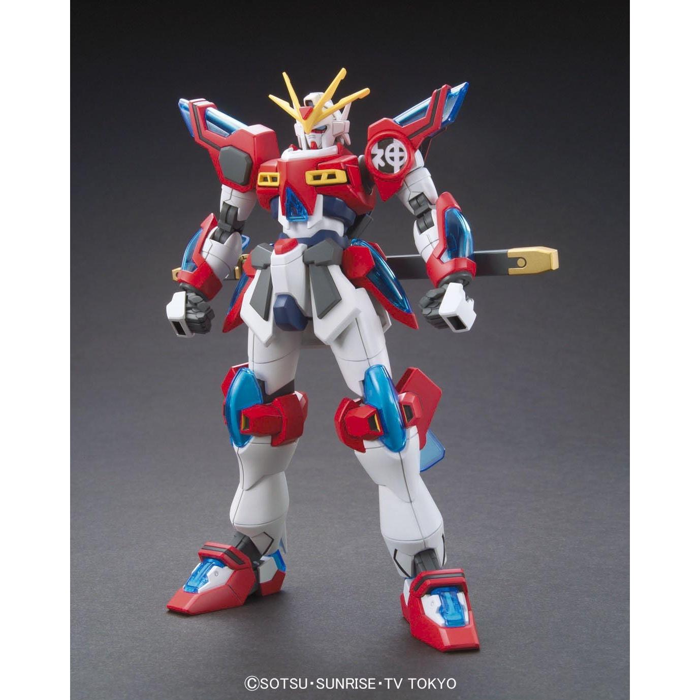 Figura de Acción Bandai HGBF 1/144 Kamiki Burning Gundam