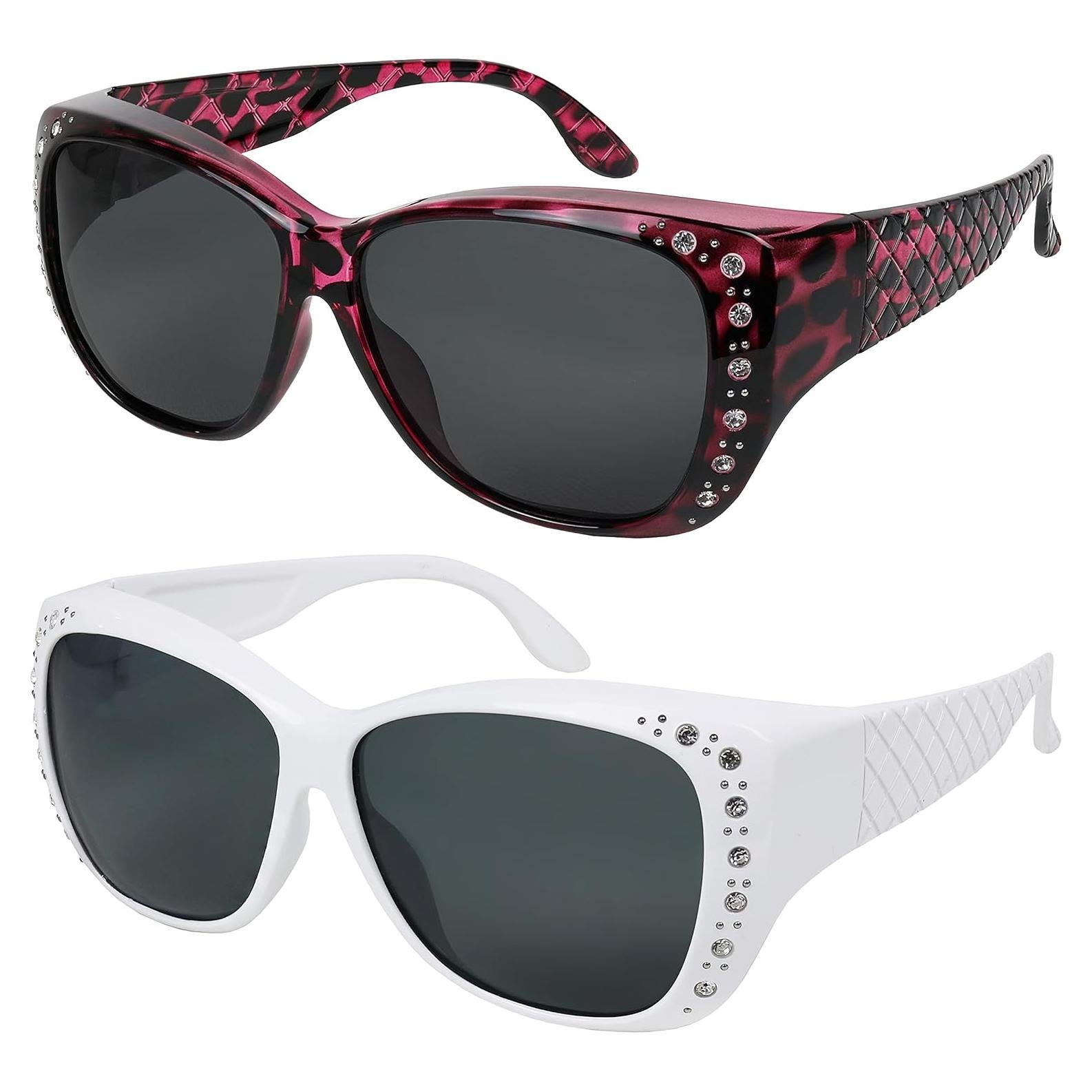 Gafas de sol sobre gafas UV Polarizadas para Mujeres