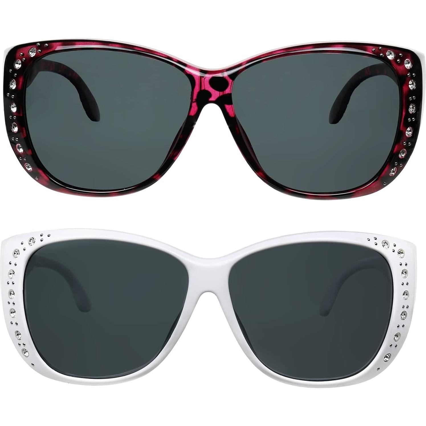 Gafas de sol sobre gafas UV Polarizadas para Mujeres