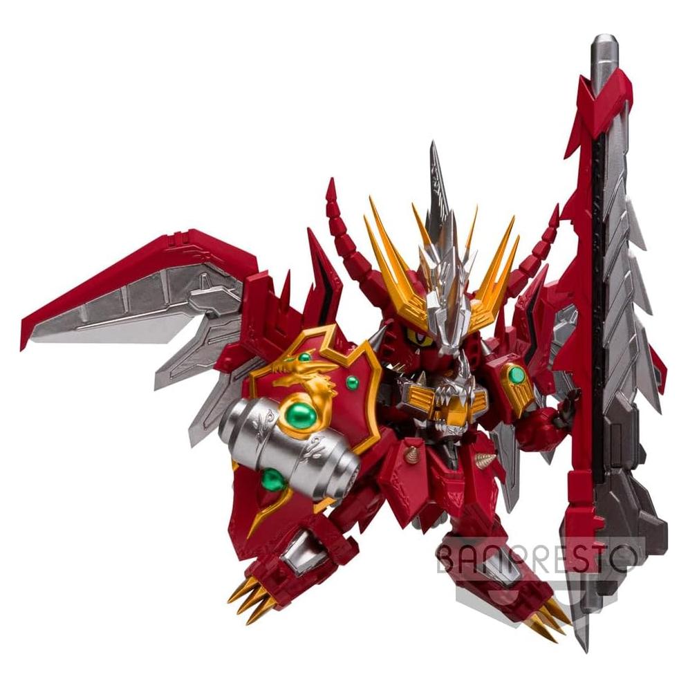 Figura SD Gundam Banpresto Red Lander 15 cm con Base