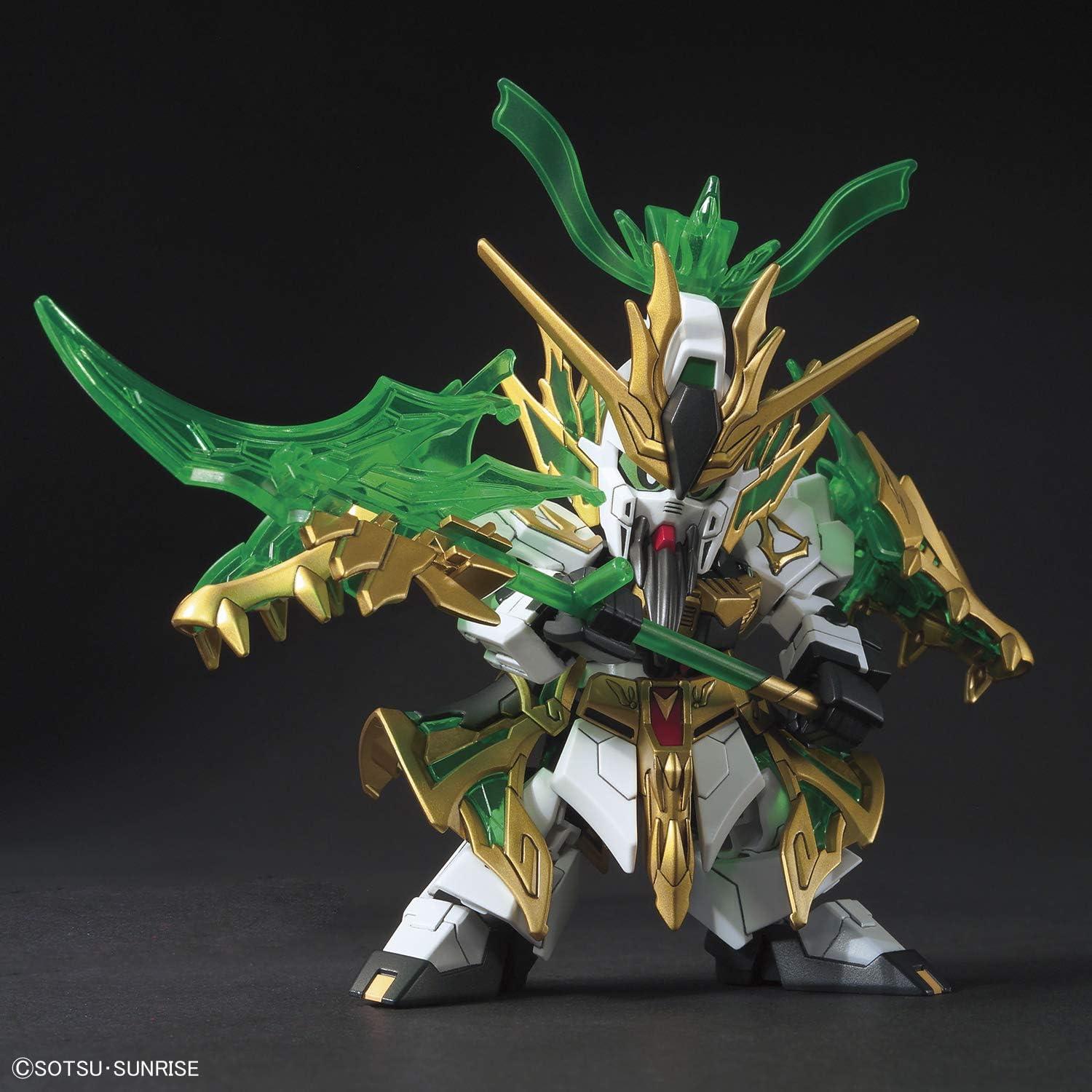 Kit de Modelo SD Guan Yu Nu Gundam Bandai Hobby 15cm