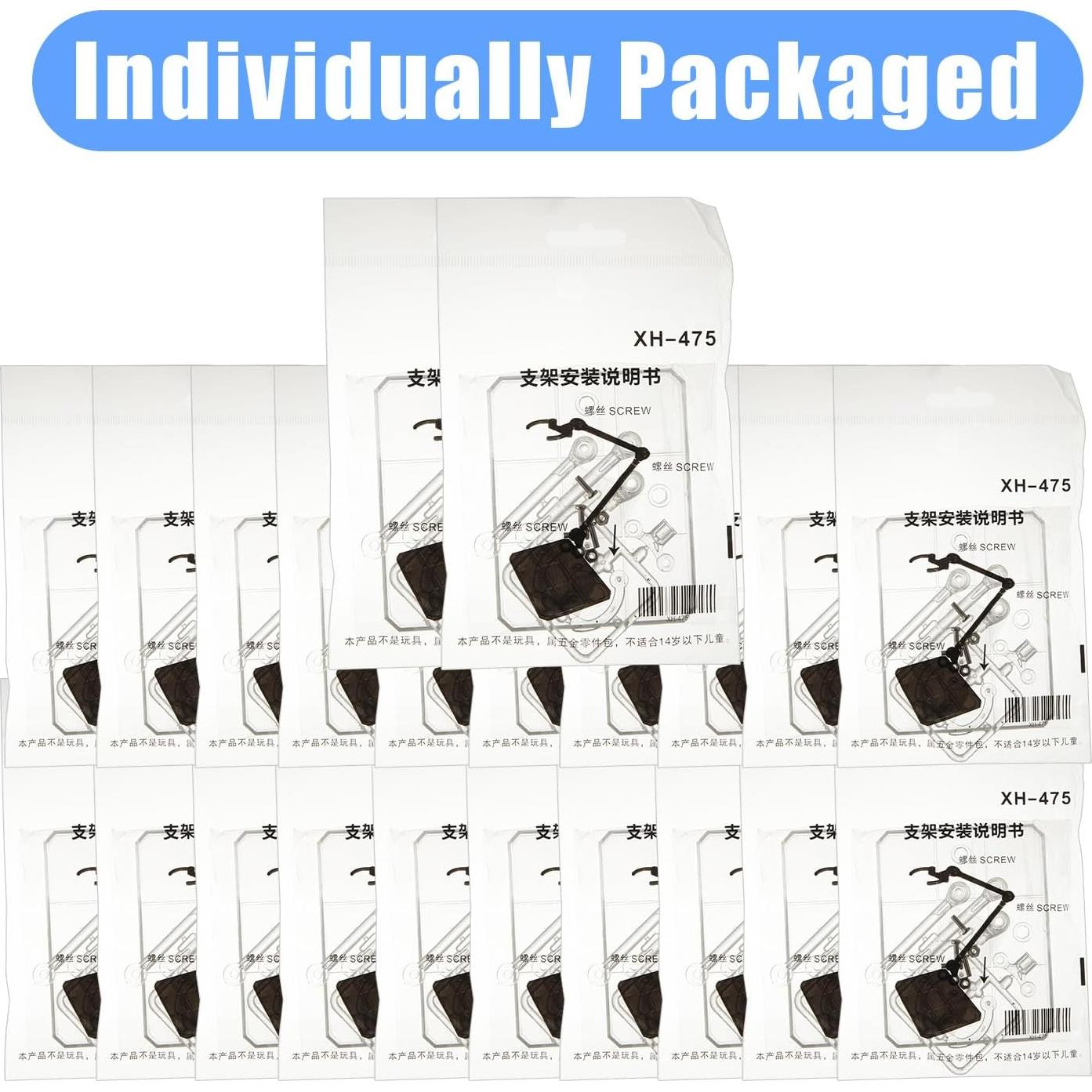 Paquete de 20 Soportes para Figuras de Acción LOLYSIC 15 cm