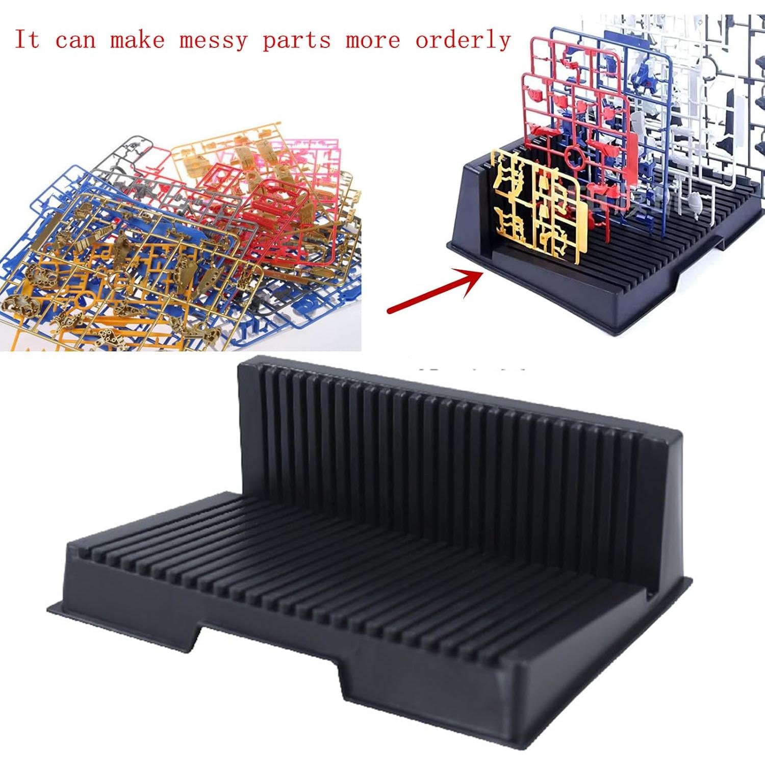 Estante de Exhibición de Modelos Gundam YARANA VT-2 Negro 30x21cm