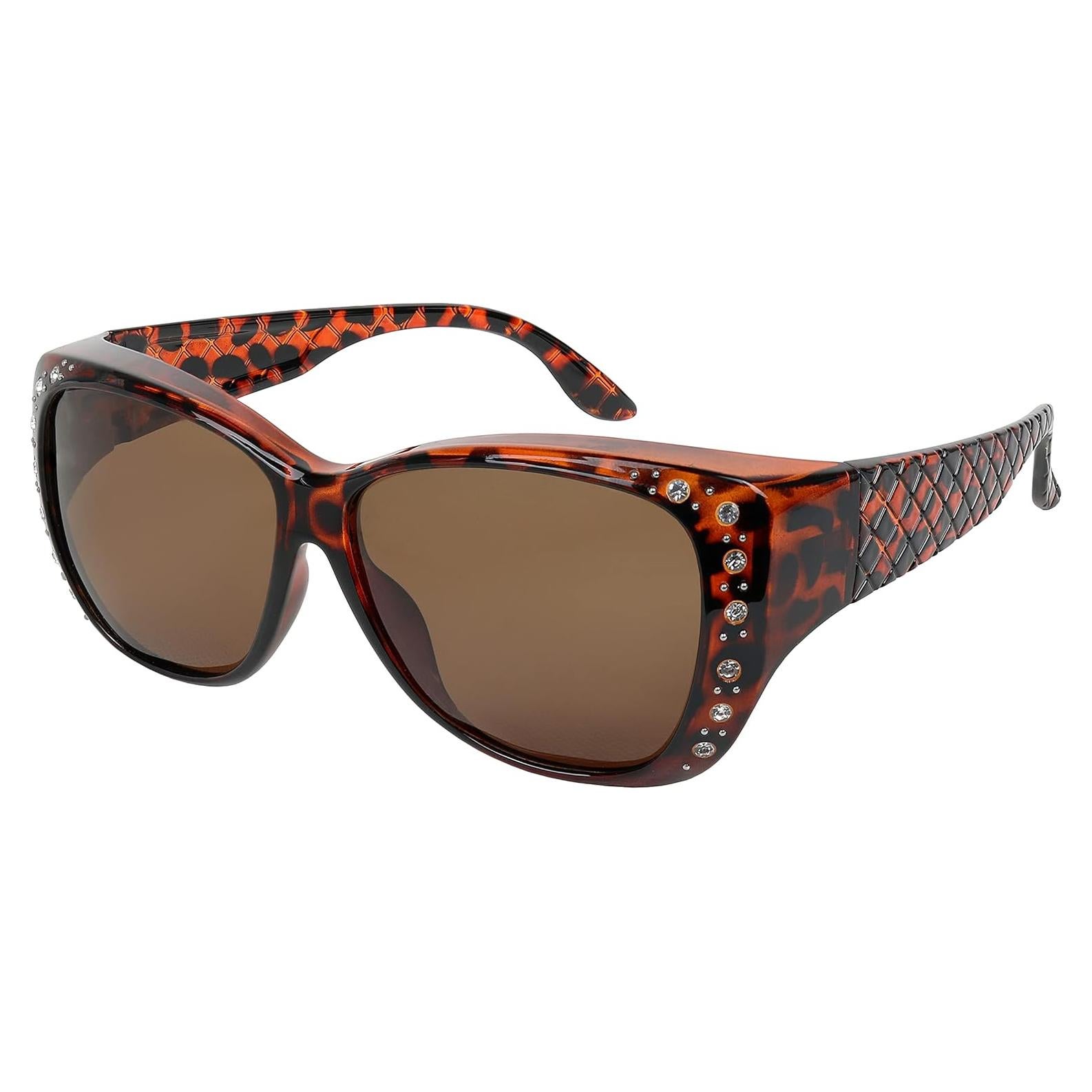 Gafas de sol sobre gafas UV Polarizadas para Mujeres