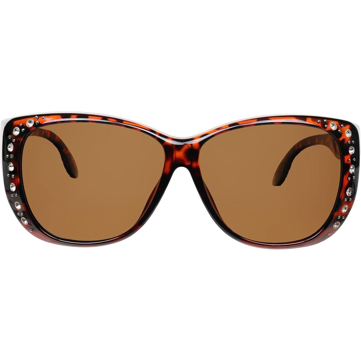 Gafas de sol sobre gafas UV Polarizadas para Mujeres