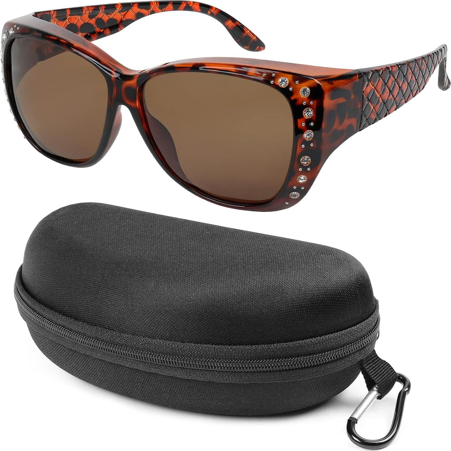 Gafas de sol sobre gafas UV Polarizadas para Mujeres