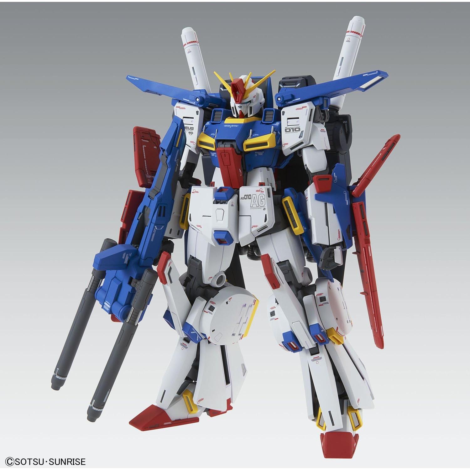 Modelo a Escala Bandai MG MSZ-010 ZZ Gundam Ver.Ka 1/100