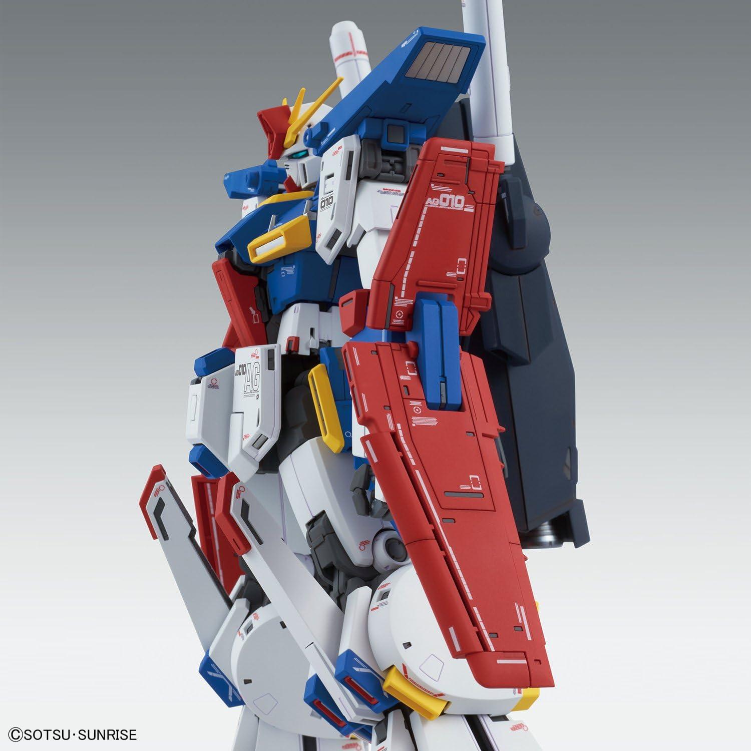 Modelo a Escala Bandai MG MSZ-010 ZZ Gundam Ver.Ka 1/100