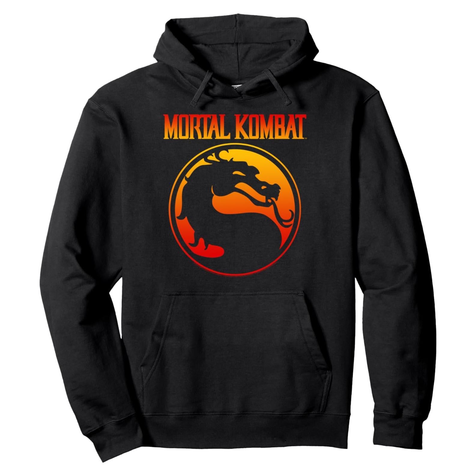 Sudadera con capucha Klassic Mortal Kombat Dragón Degradado