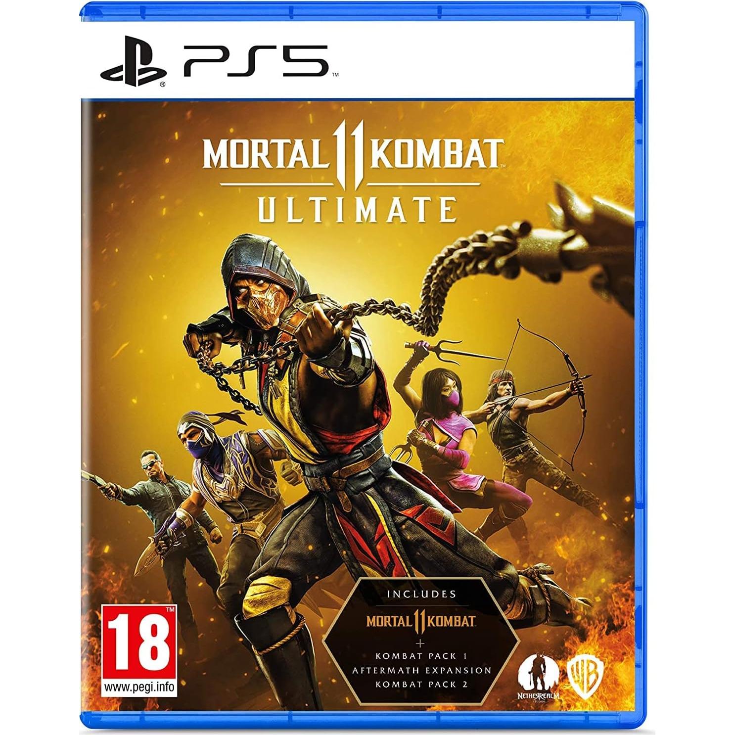 Mortal Kombat 11 Ultimate PS5 - Incluye Kombat Pack 1 y 2