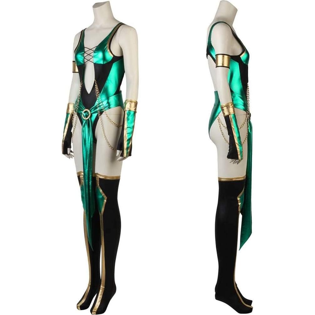 Traje de Cosplay Mujer CosplayDiy MK X Jade X-Pequeño