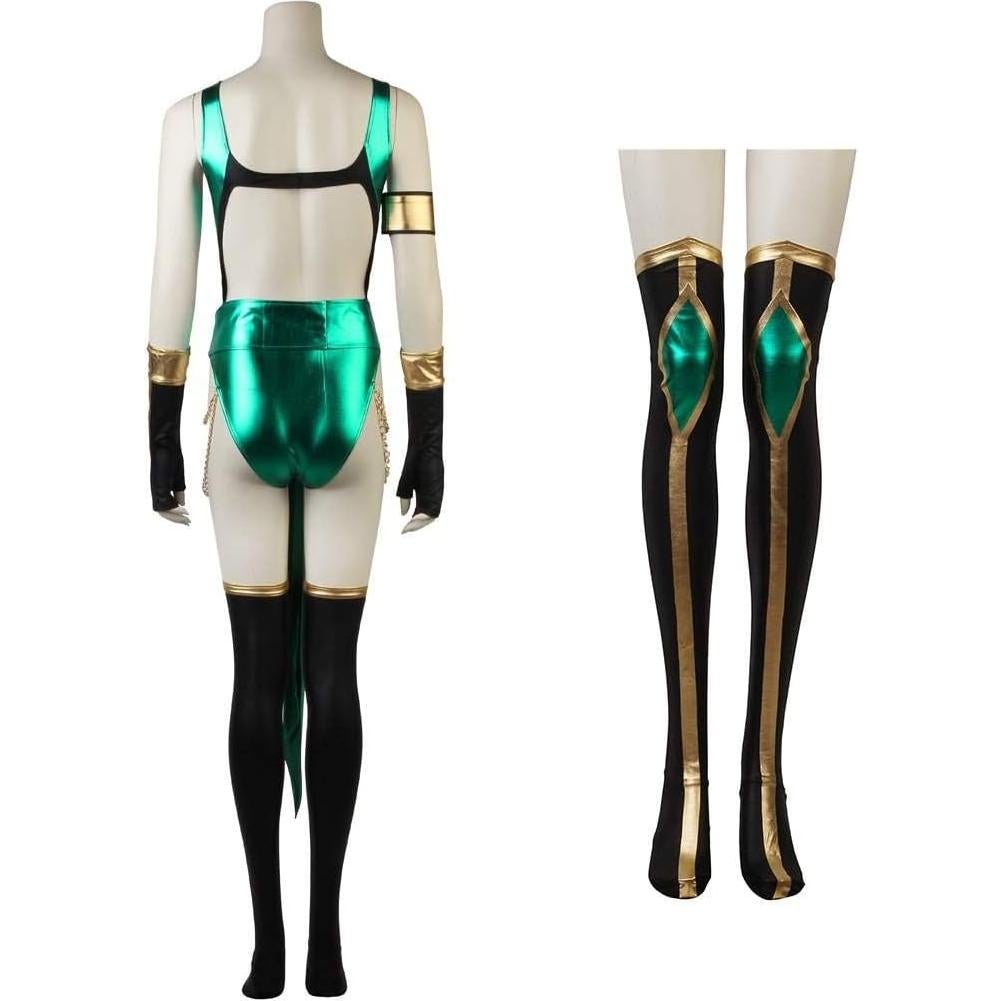 Traje de Cosplay Mujer CosplayDiy MK X Jade X-Pequeño