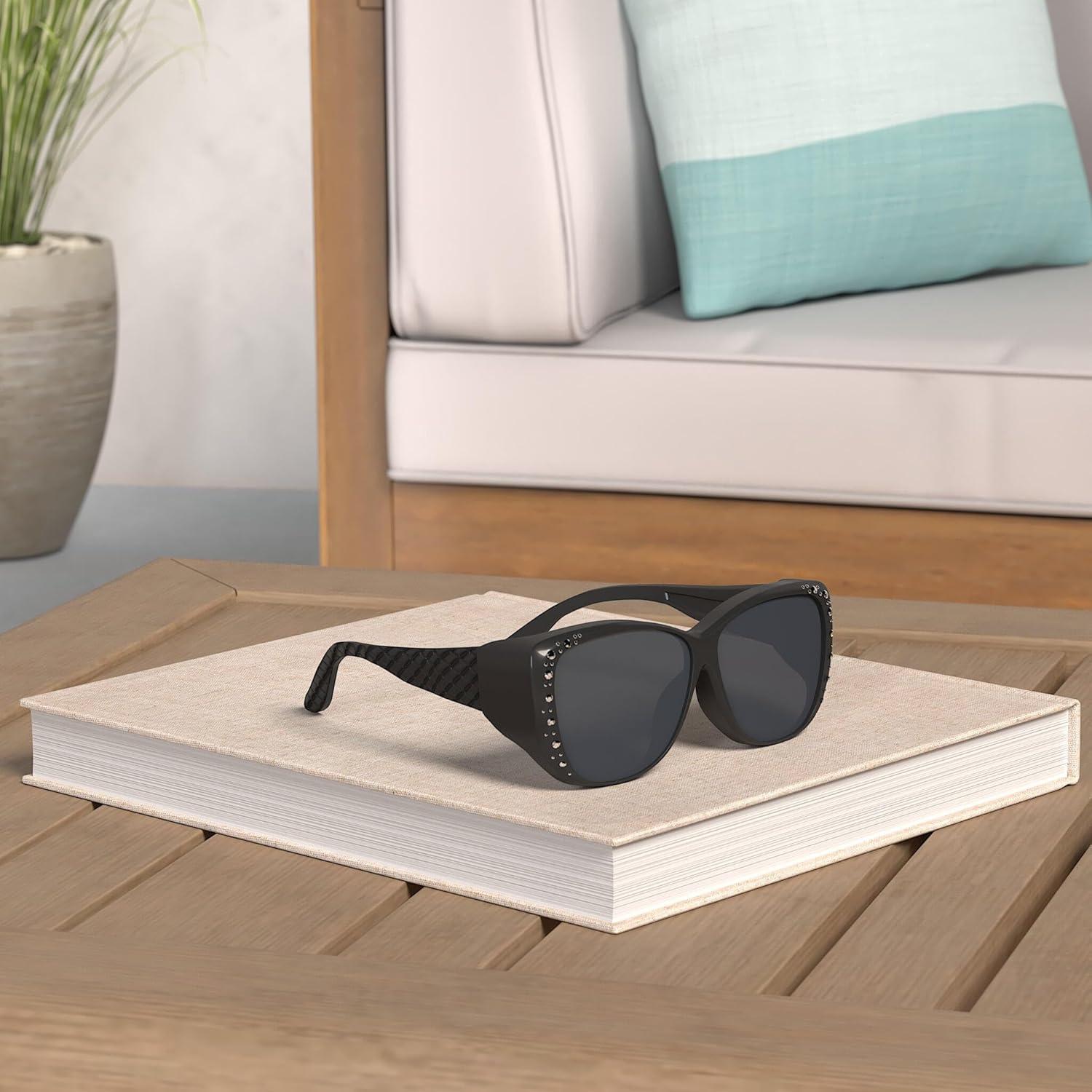 Gafas de sol fitover UV para mujeres - Protección HD