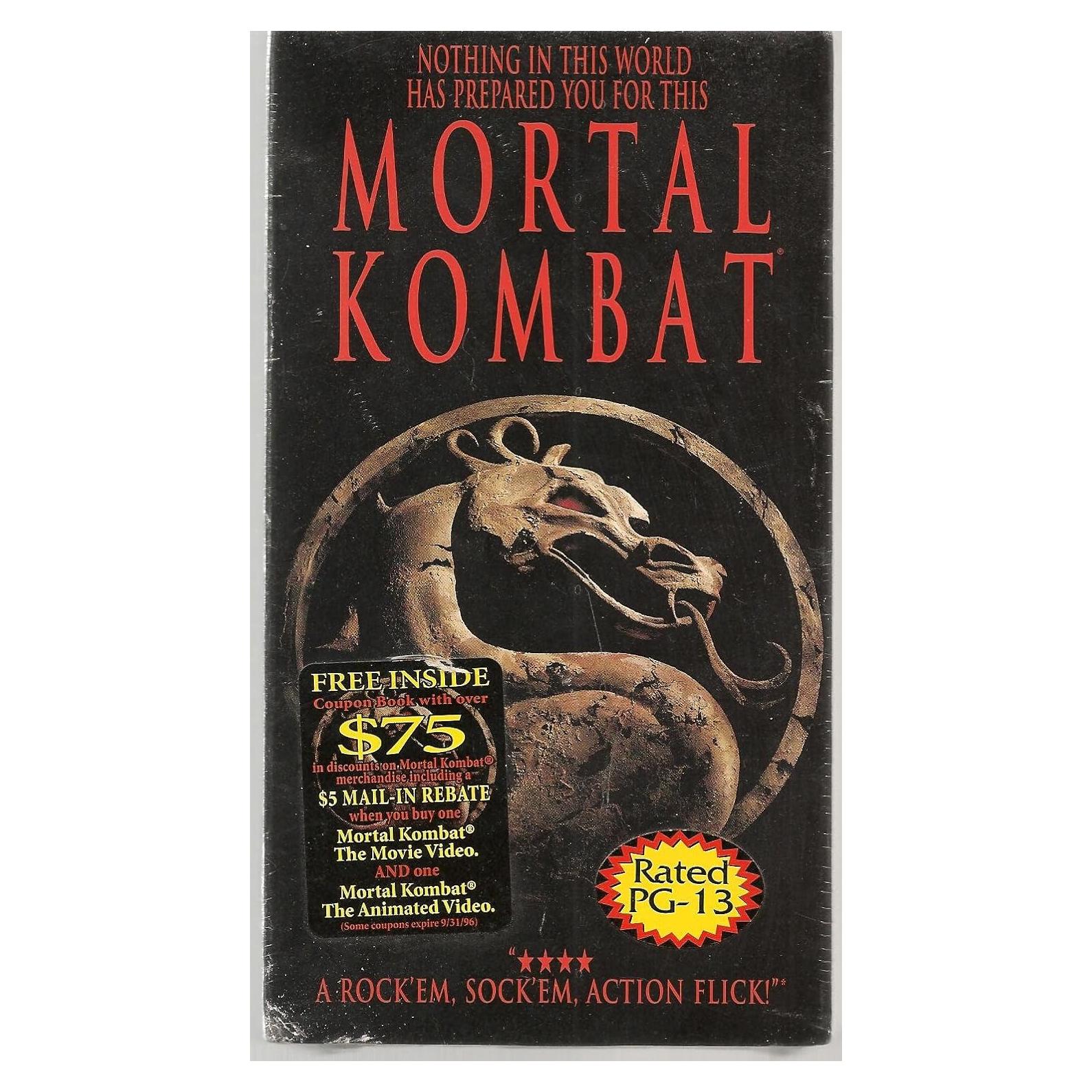 Película Mortal Kombat VHS - Aventura Acción 2001