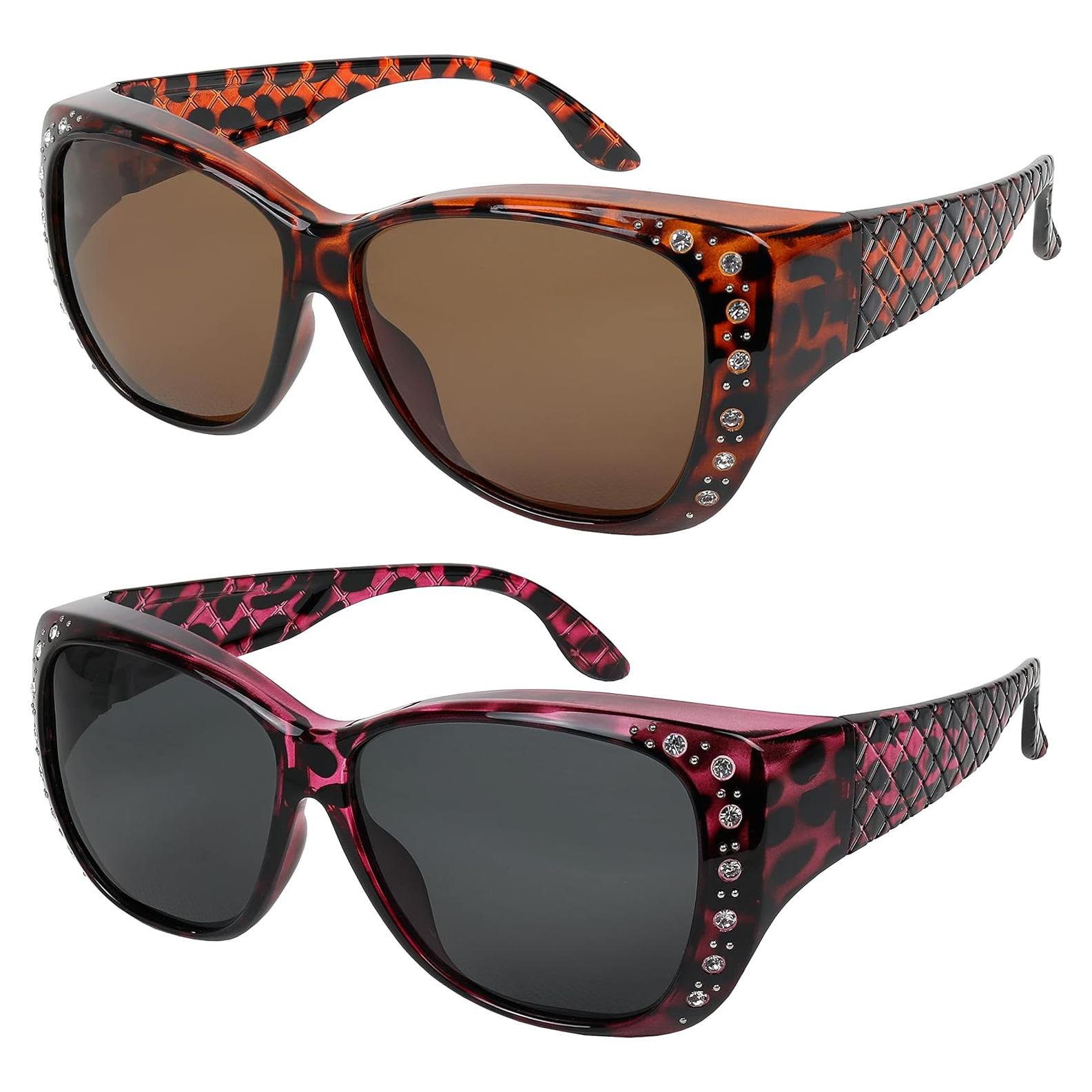 Gafas de sol fitover UV para mujeres - Protección HD