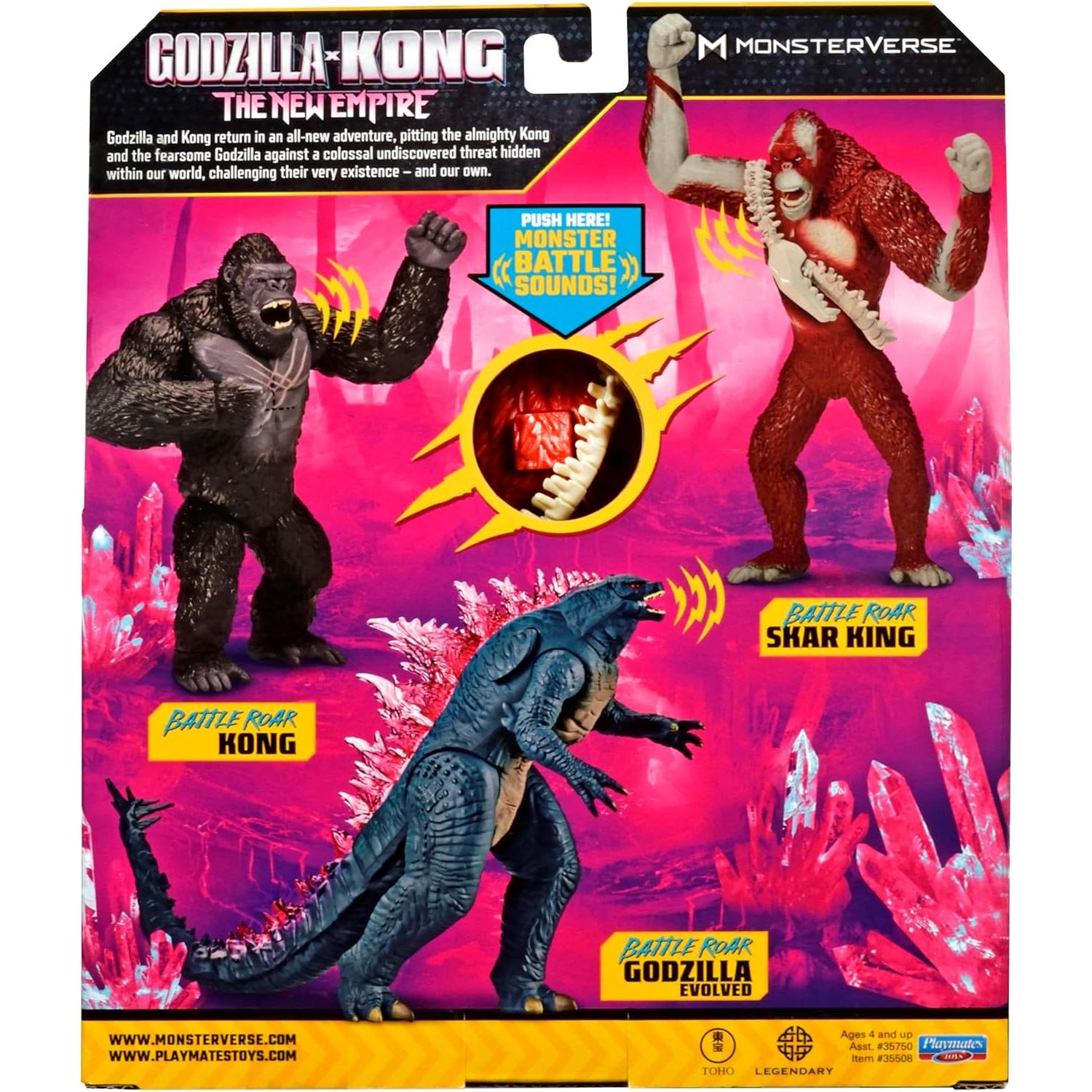 Figura Skar King Godzilla x Kong 21.6 cm con Sonido Playmates