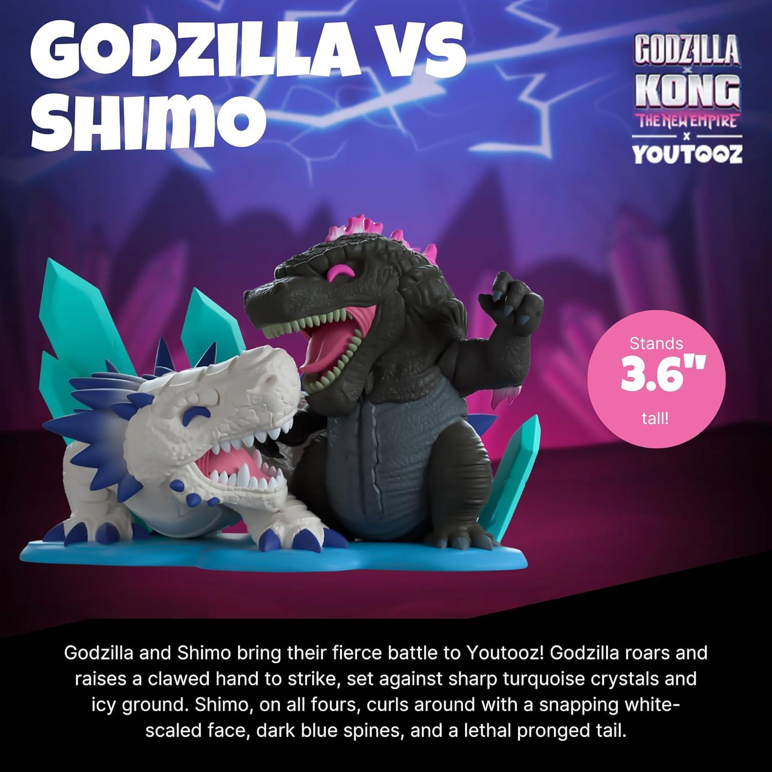 Figura de Vinilo Godzilla vs Shimo Youtooz 9.14 cm Coleccionable