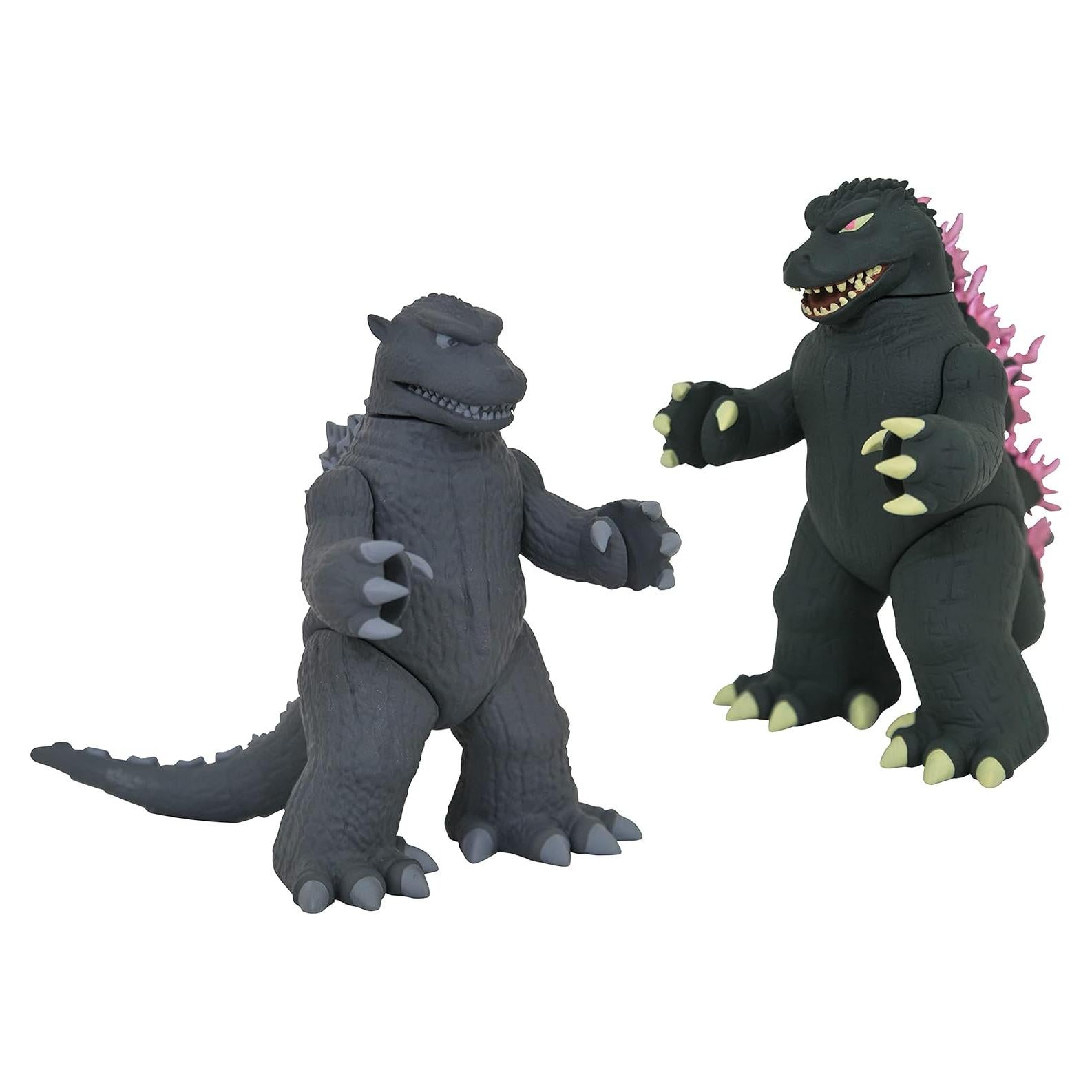 Figuras Vinilo Godzilla 1954 y 1999 Diamond Select Toys