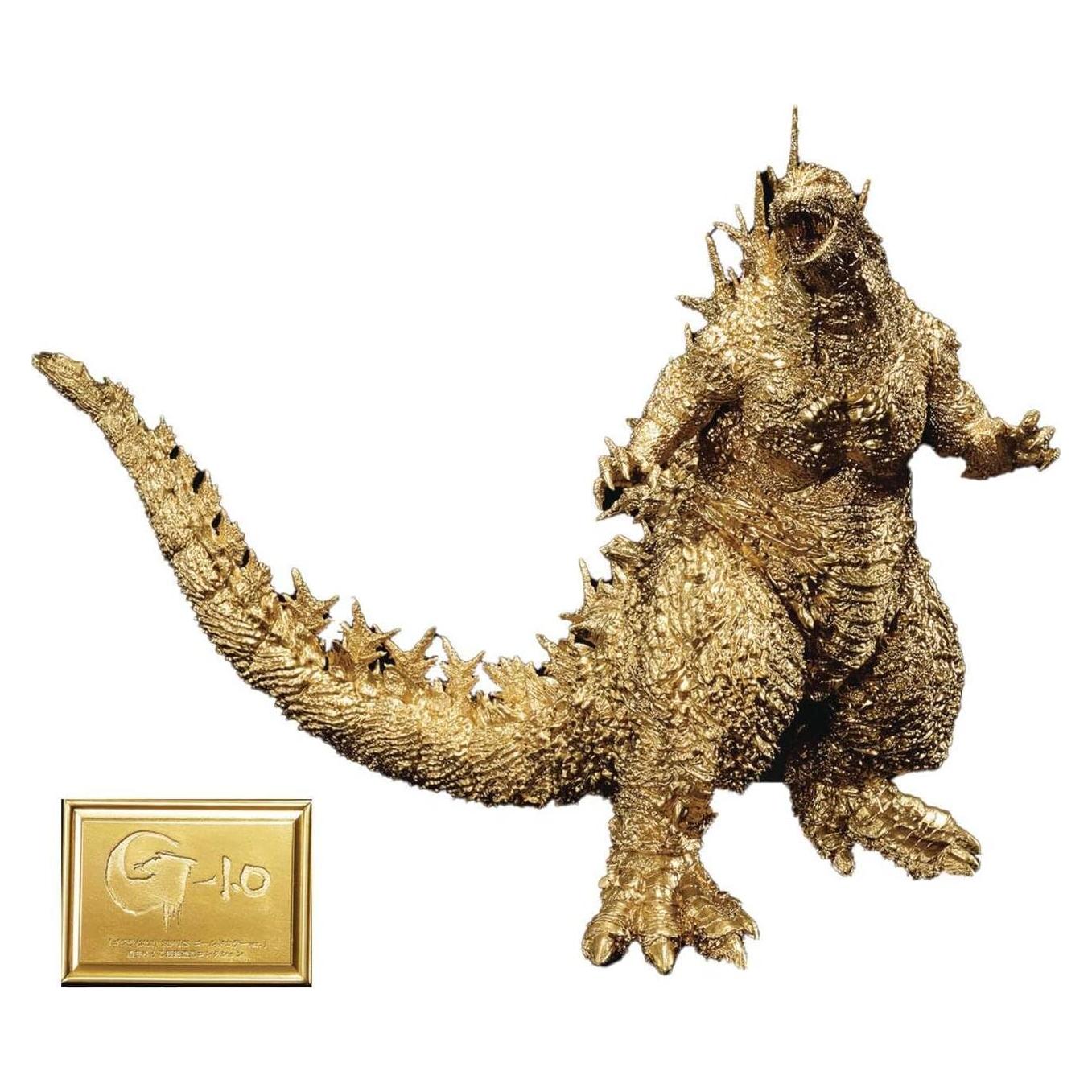 Figura Godzilla Ichibansho Bandai Spirits Color Dorado 23.1 cm