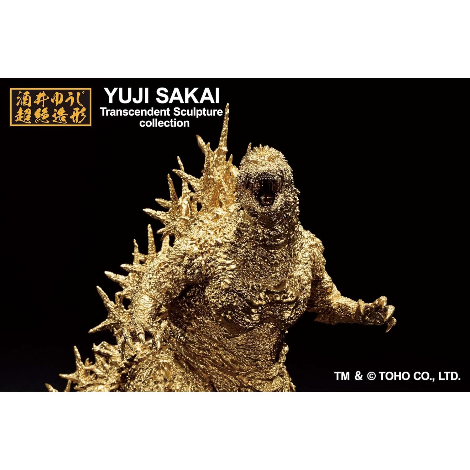 Figura Godzilla Ichibansho Bandai Spirits Color Dorado 23.1 cm