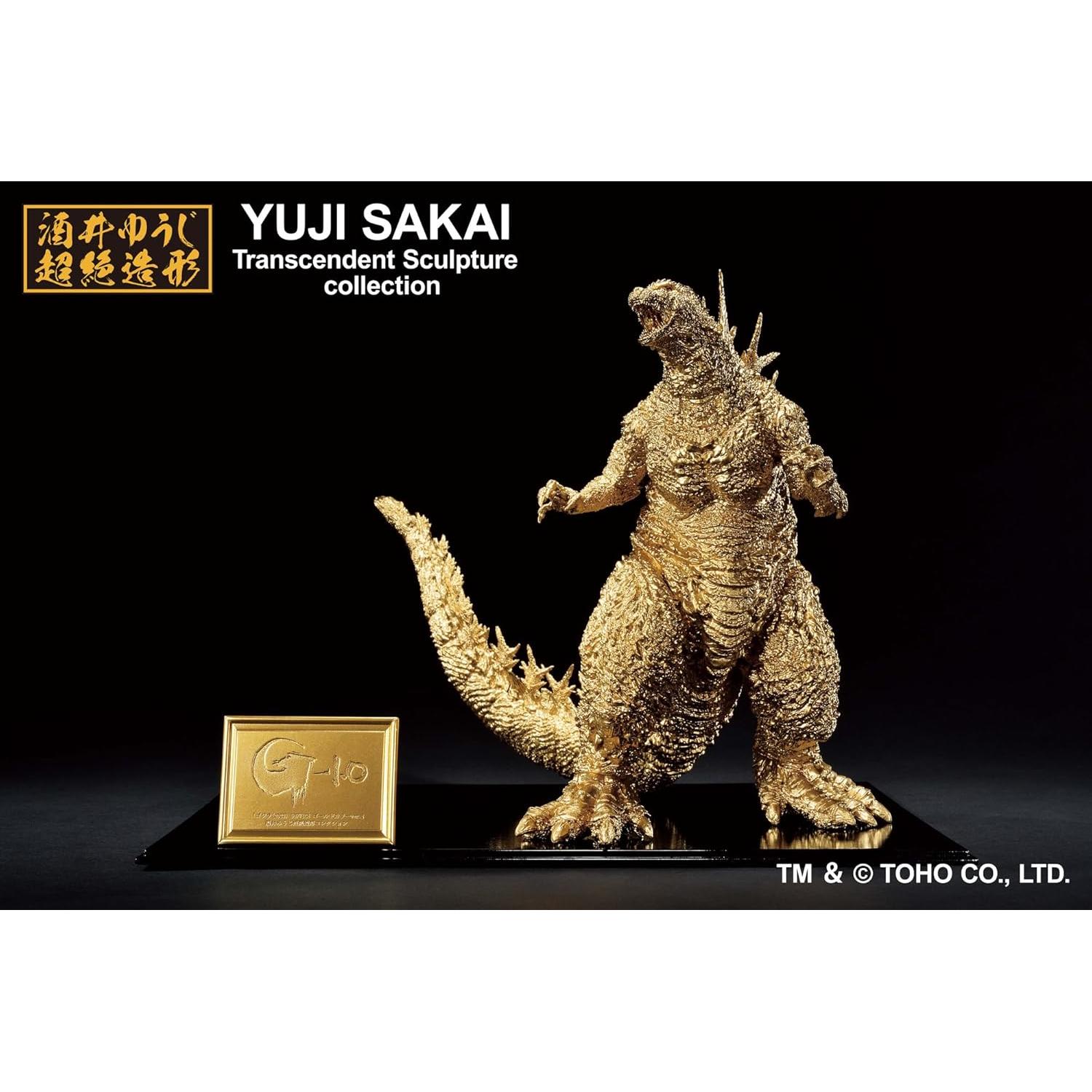 Figura Godzilla Ichibansho Bandai Spirits Color Dorado 23.1 cm