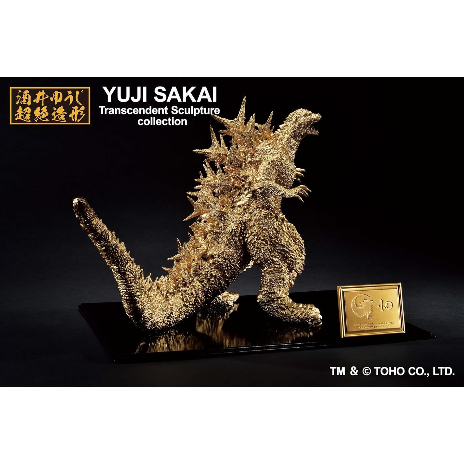 Figura Godzilla Ichibansho Bandai Spirits Color Dorado 23.1 cm