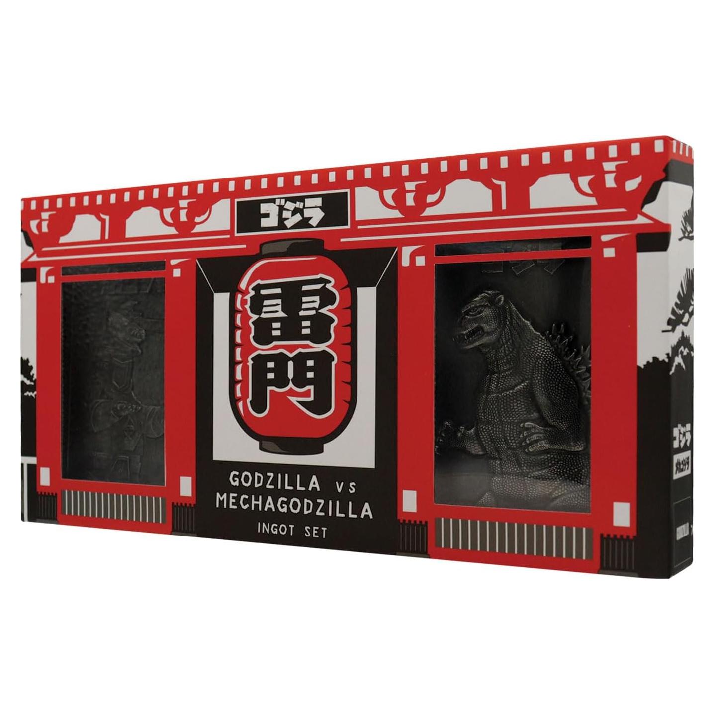 Conjunto de Lingotes Gemelos Godzilla 70 Aniversario Ed. Limitada