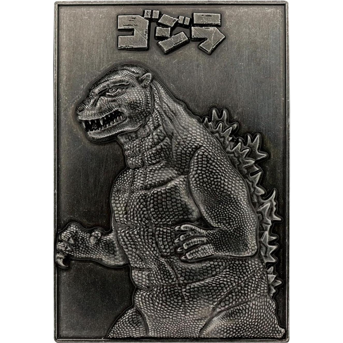 Conjunto de Lingotes Gemelos Godzilla 70 Aniversario Ed. Limitada