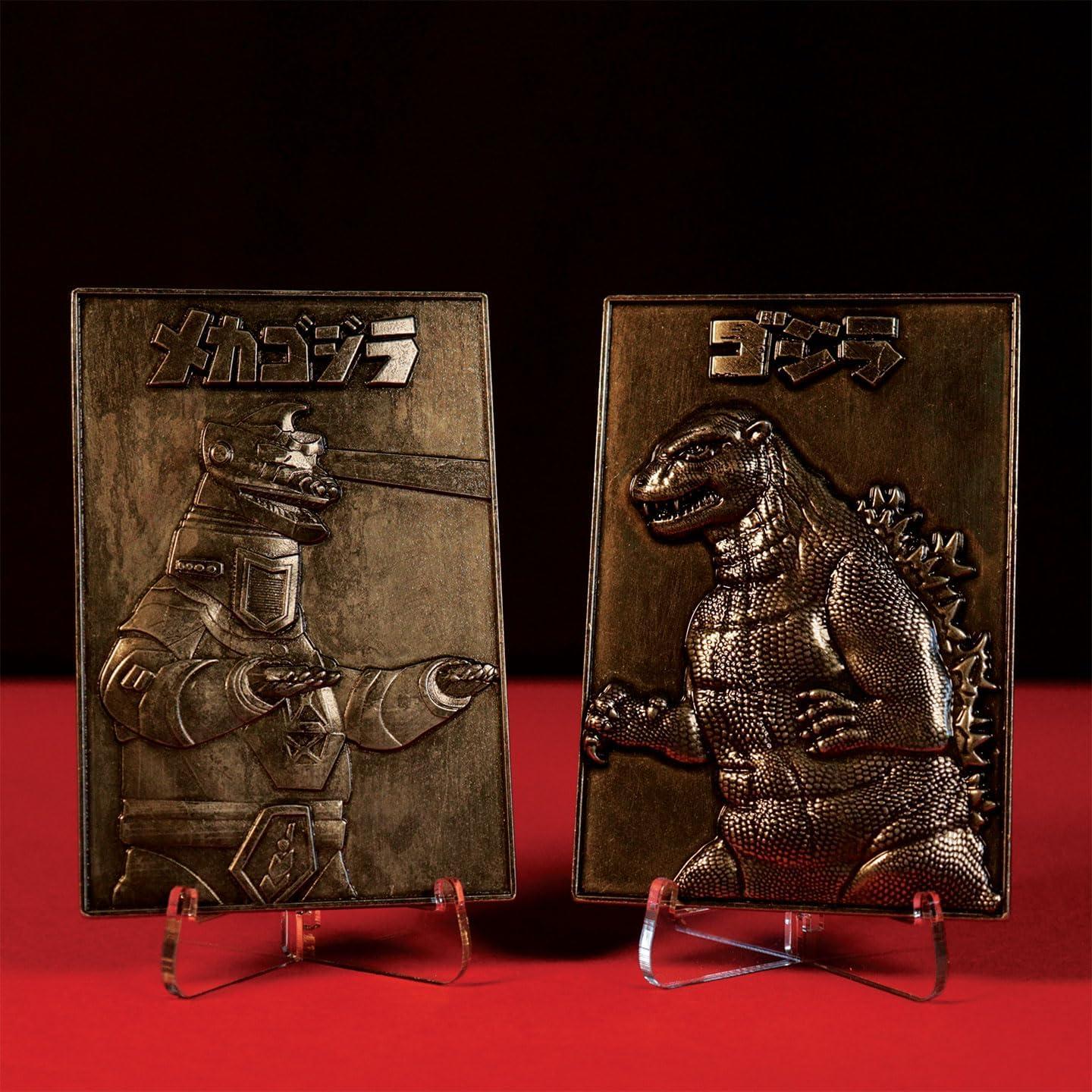 Conjunto de Lingotes Gemelos Godzilla 70 Aniversario Ed. Limitada