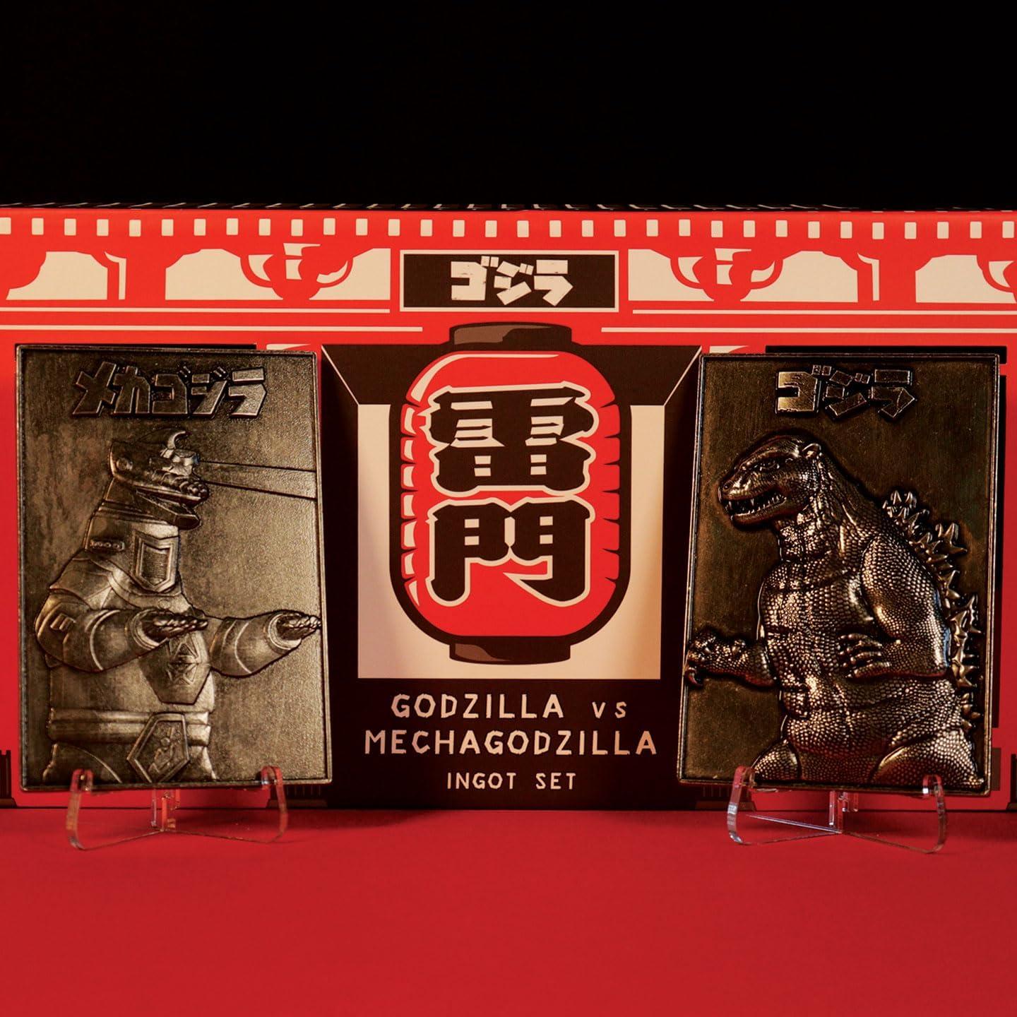Conjunto de Lingotes Gemelos Godzilla 70 Aniversario Ed. Limitada