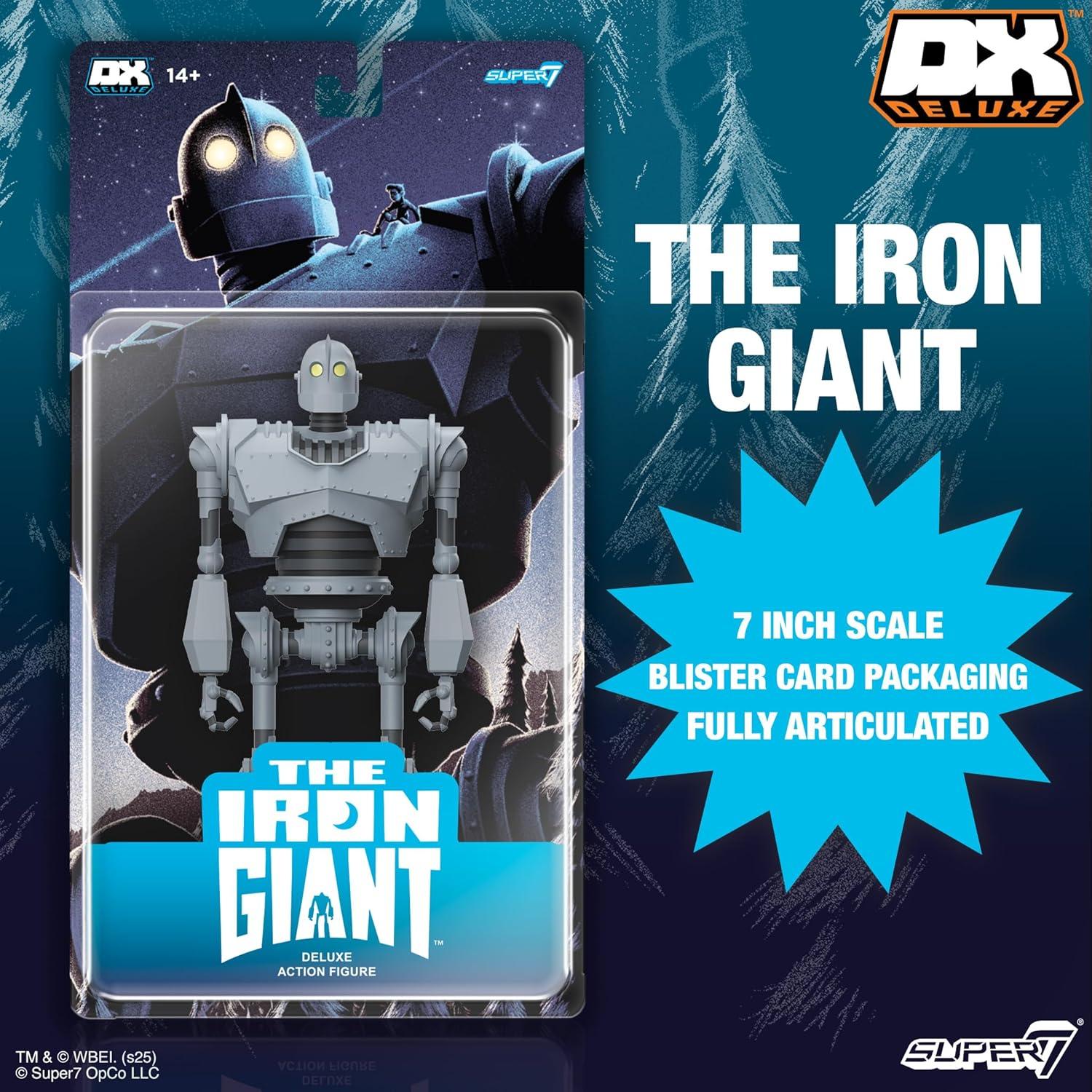 Figura de Acción Deluxe Gigante de Hierro Super7 17.78 cm