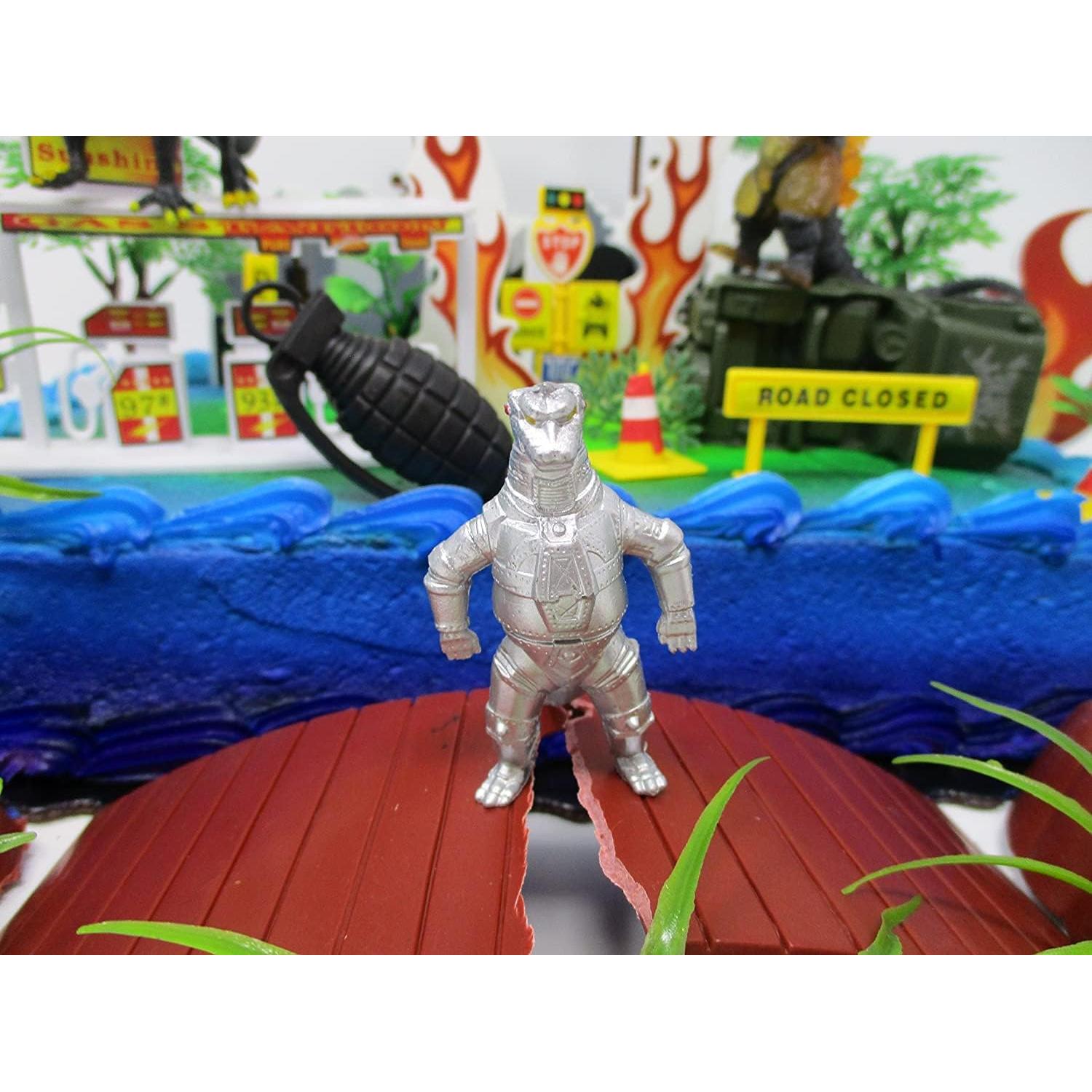 Adorno de Pastel Godzilla con 5 Figuras Aleatorias 5-12 cm