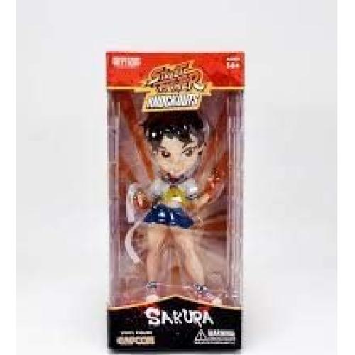 Figura de Vinilo Sakura Street Fighter Cryptozoic 19 cm