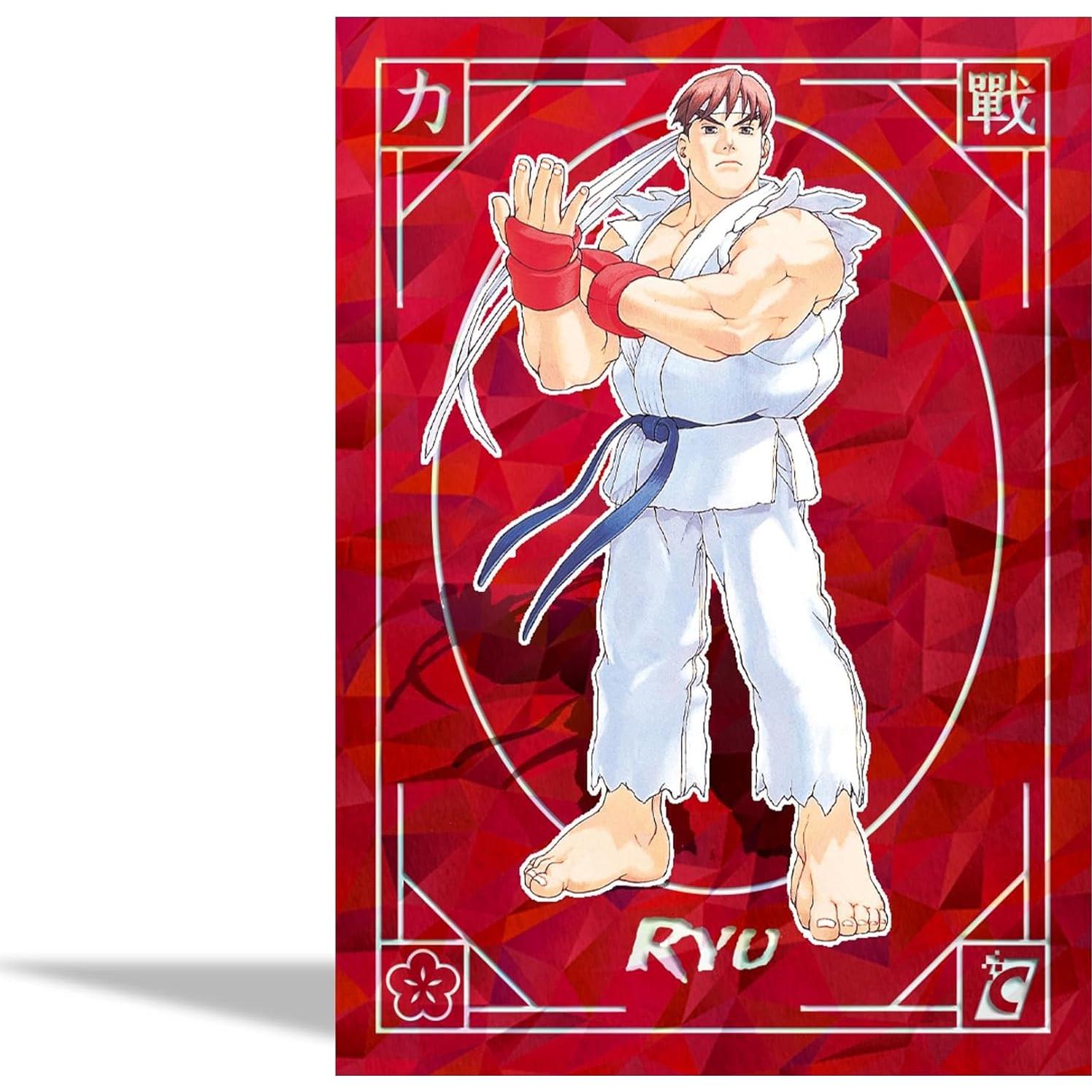 Caja de Colección de Cartas Intercambiables Street Fighter Alpha