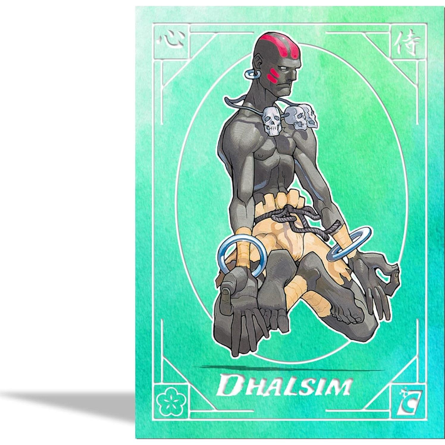 Caja de Colección de Cartas Intercambiables Street Fighter Alpha