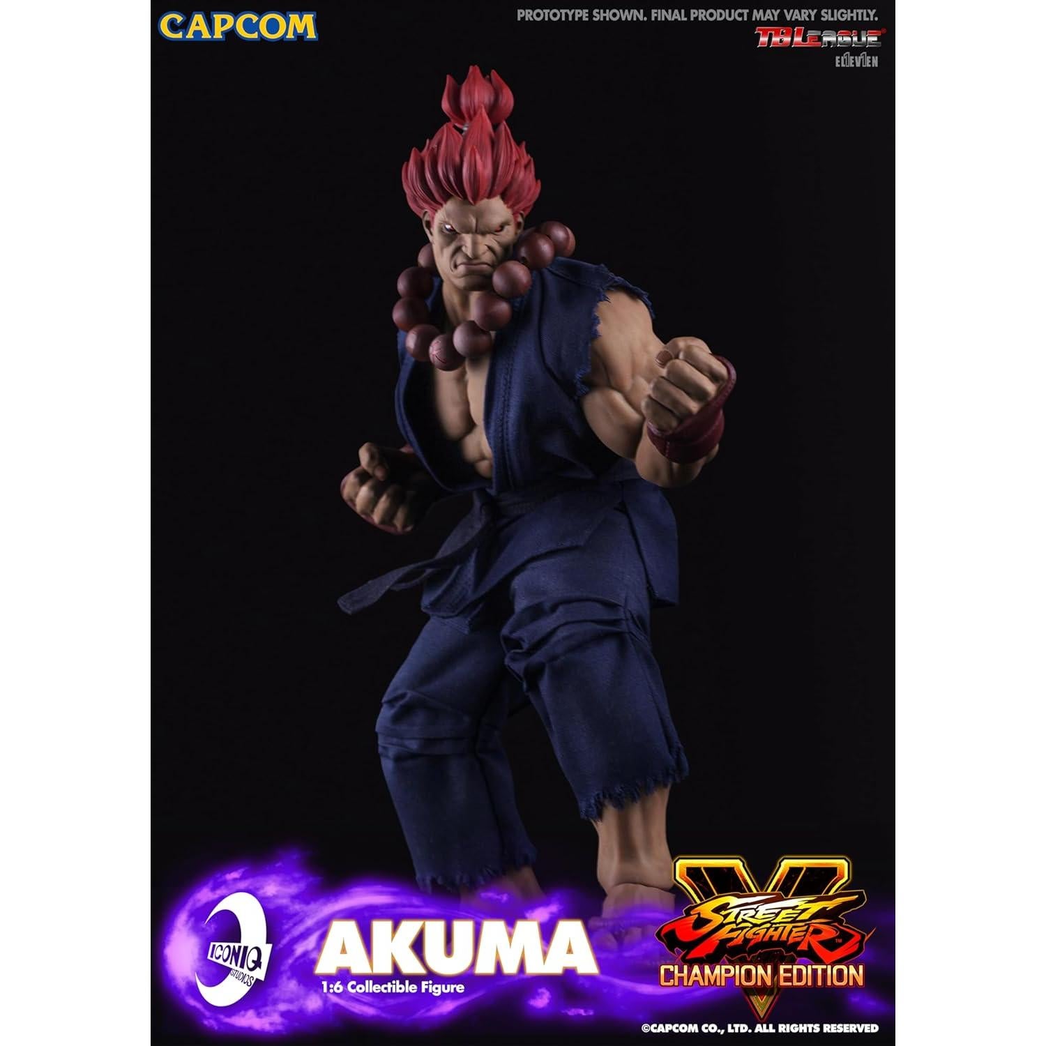 Figura Akuma 1/6 Iconiq Studios Street Fighter V 30cm
