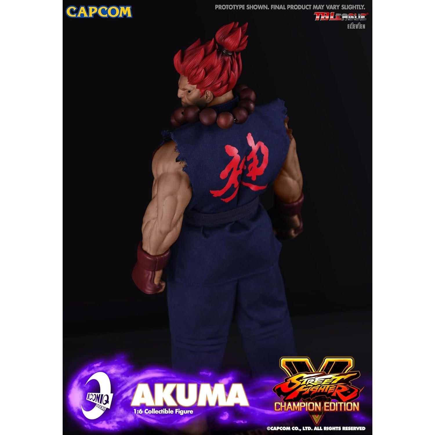 Figura Akuma 1/6 Iconiq Studios Street Fighter V 30cm