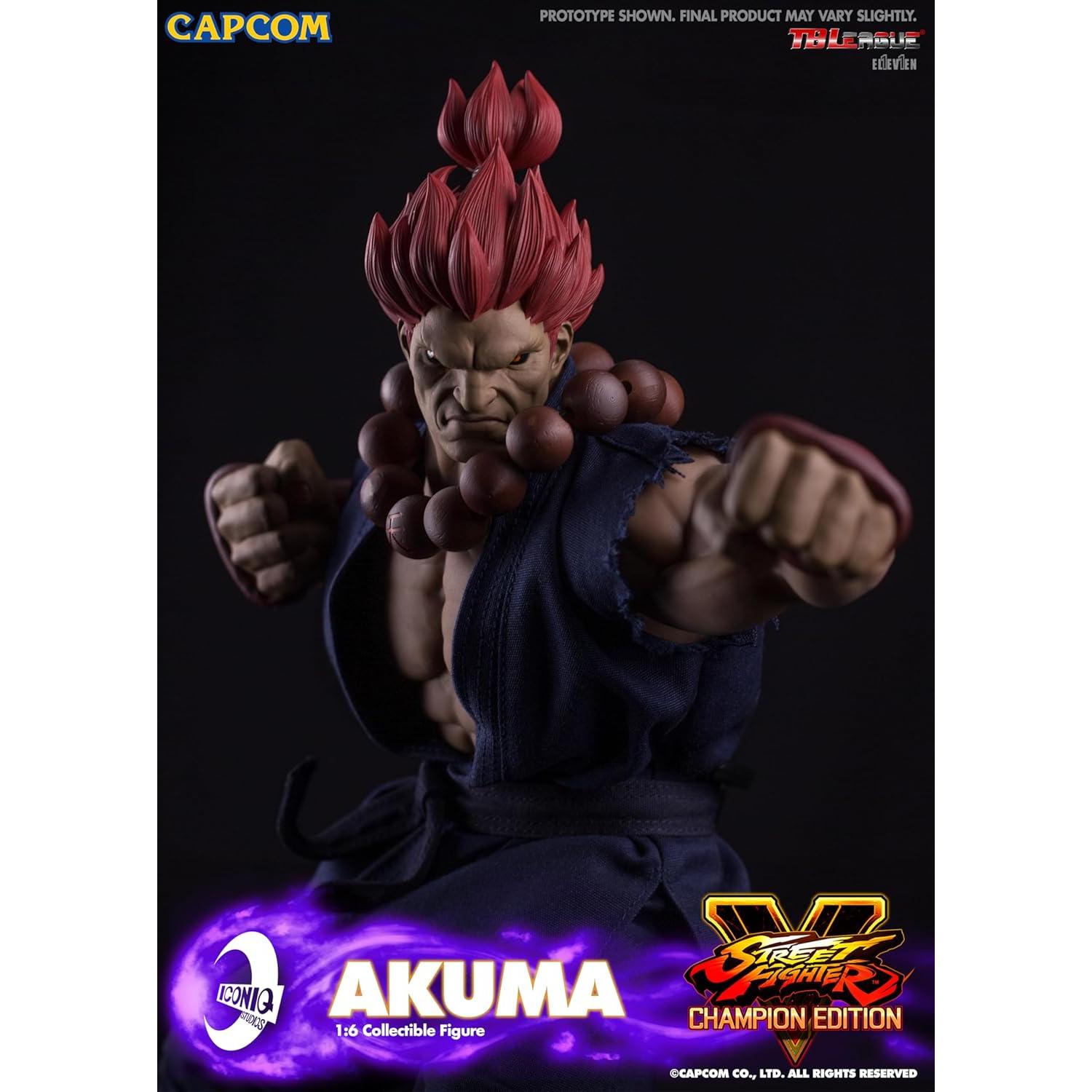 Figura Akuma 1/6 Iconiq Studios Street Fighter V 30cm