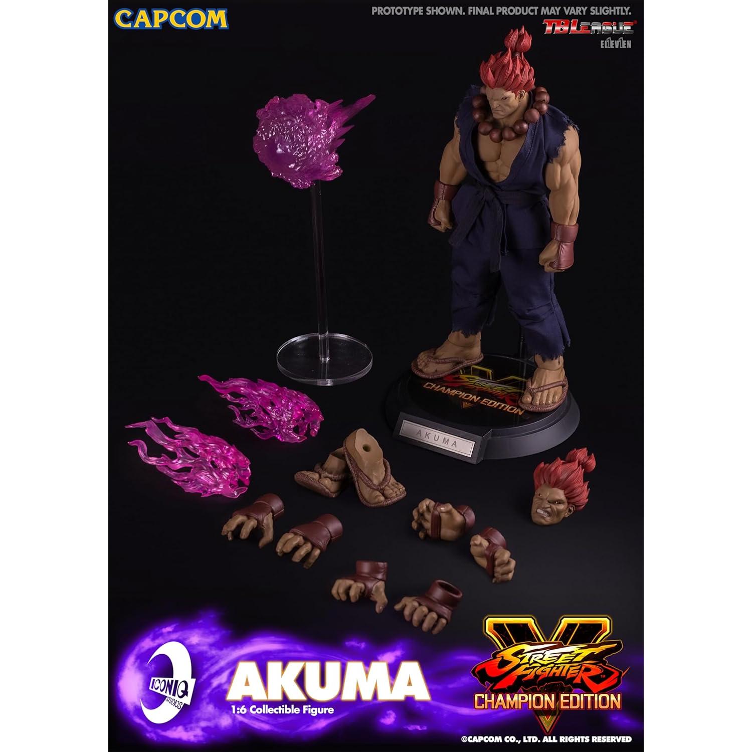 Figura Akuma 1/6 Iconiq Studios Street Fighter V 30cm