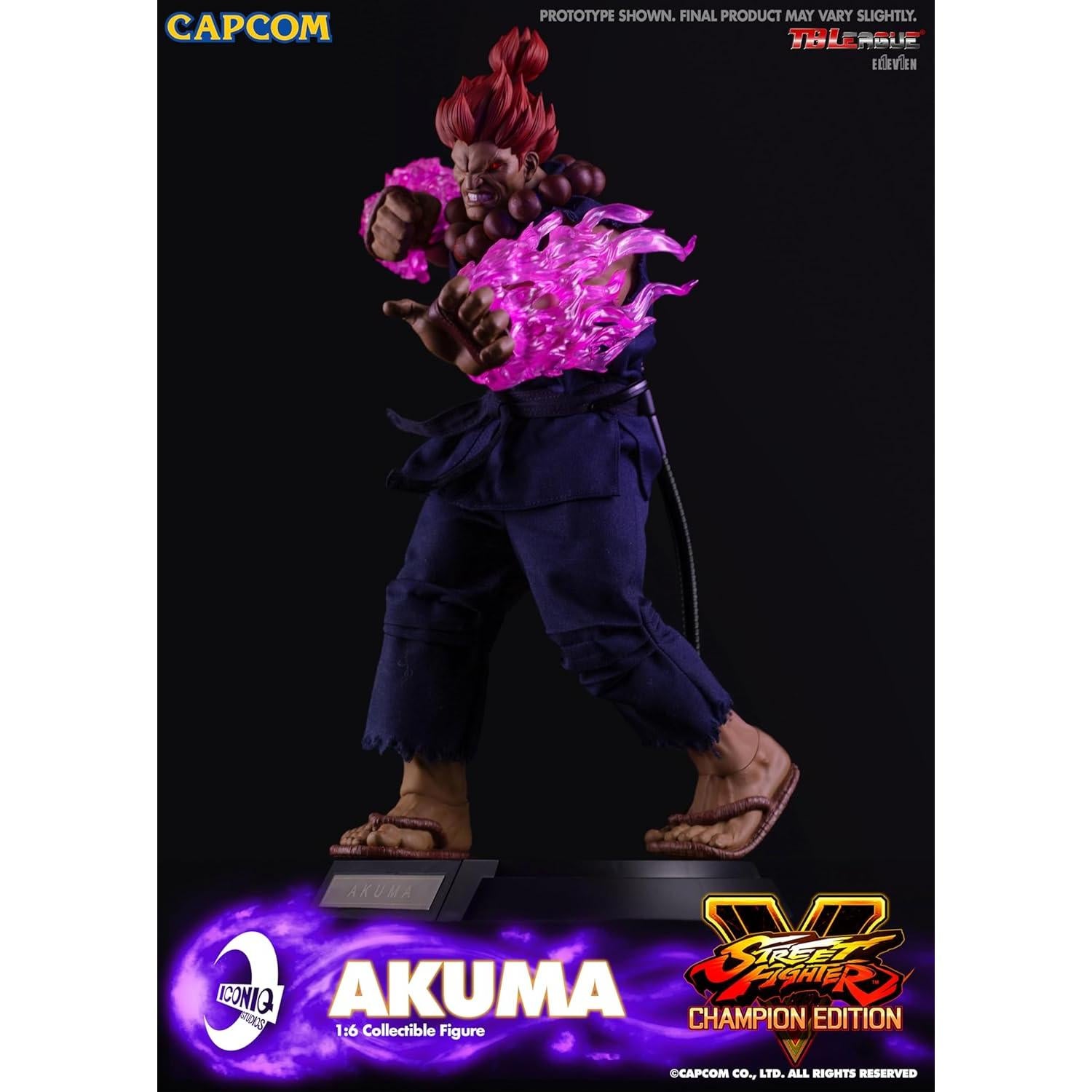 Figura Akuma 1/6 Iconiq Studios Street Fighter V 30cm