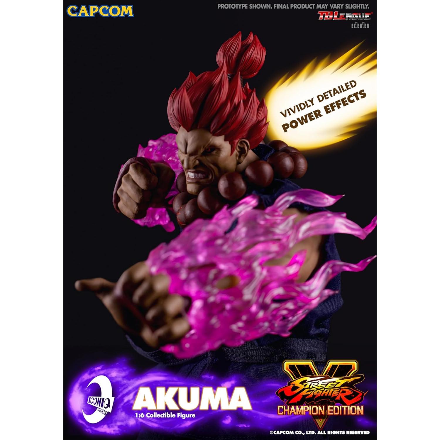 Figura Akuma 1/6 Iconiq Studios Street Fighter V 30cm