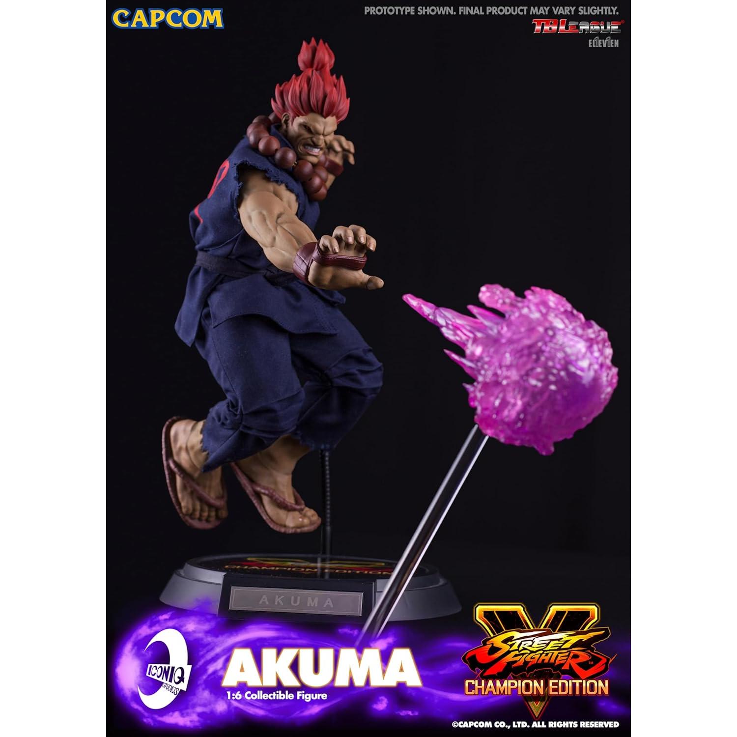 Figura Akuma 1/6 Iconiq Studios Street Fighter V 30cm